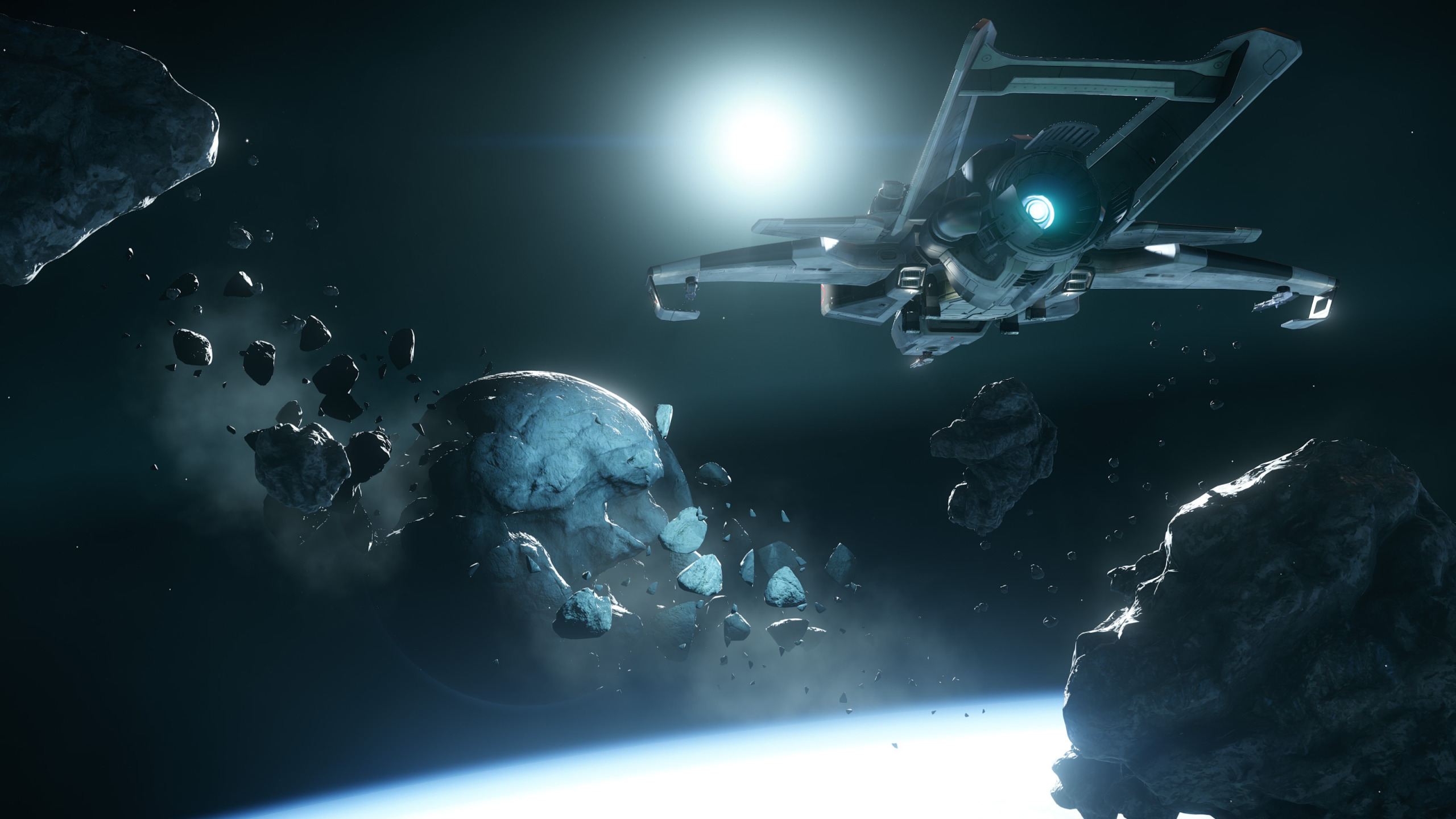 Download wallpaper 2560x1440 arrow, spaceship, star citizen, dual wide 16:9  2560x1440 hd background, 15868