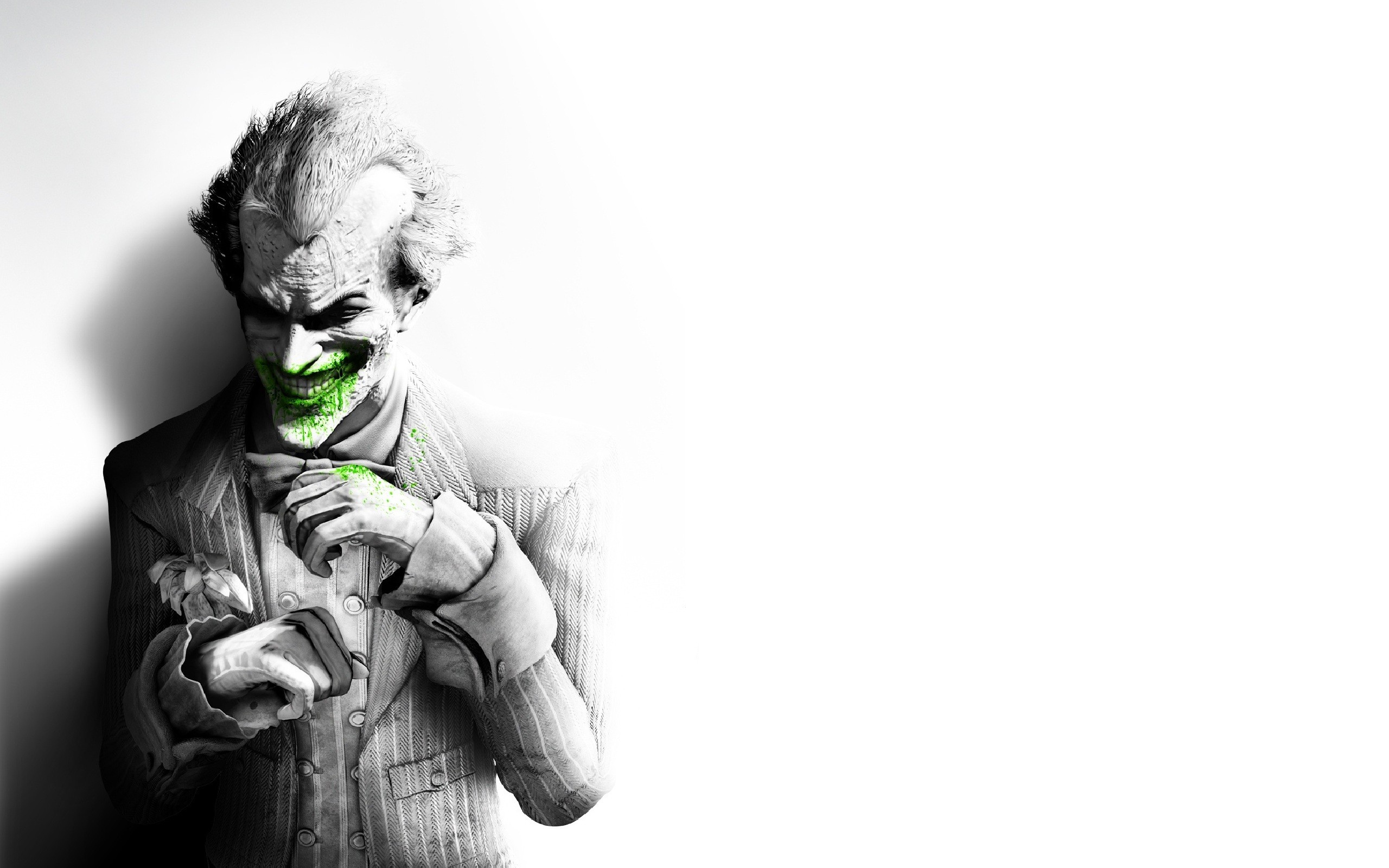 Wallpaper batman, joker, arkham city for mobile and desktop, section игры,  resolution 2560x1600 - download