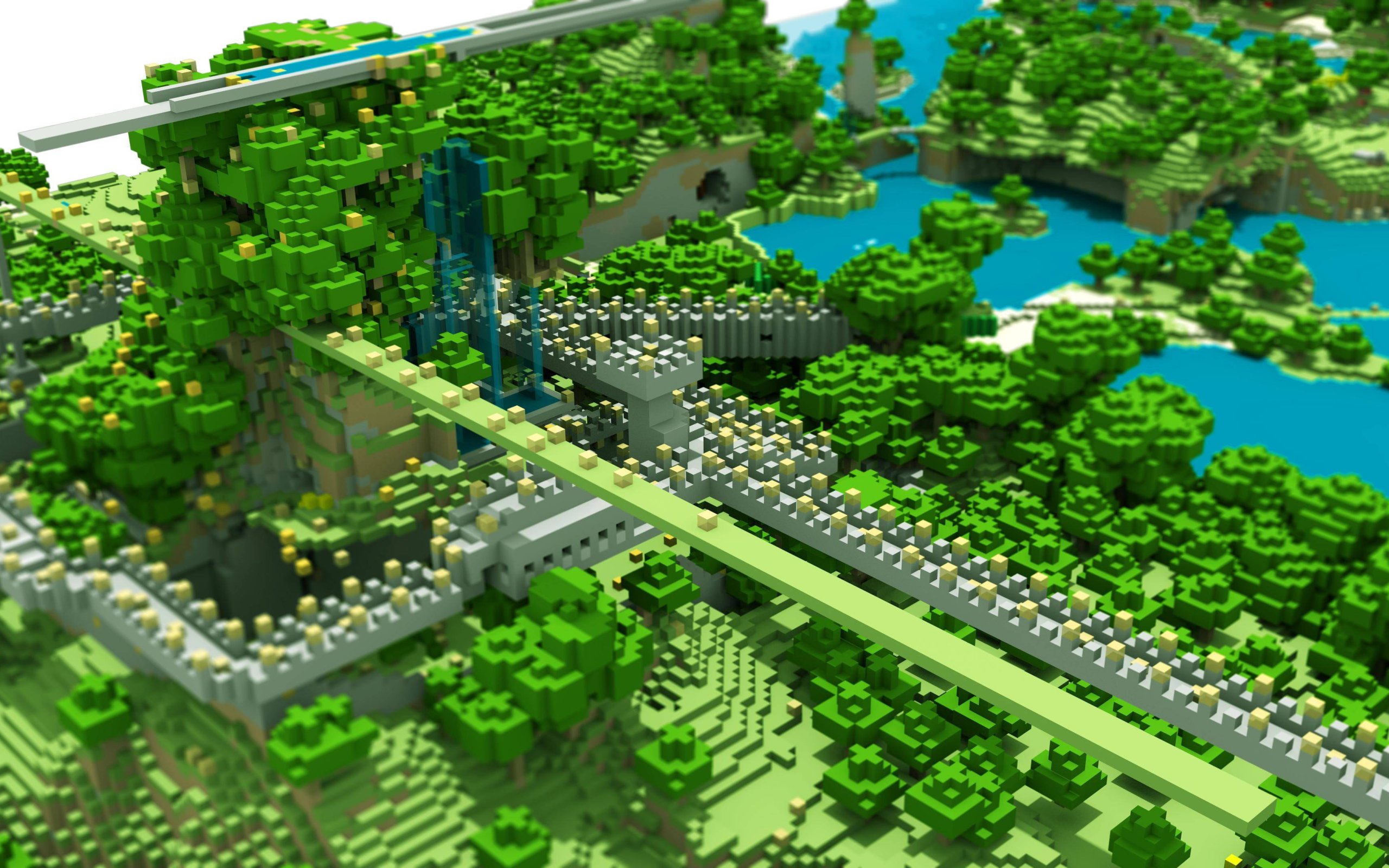 All Minecraft Rotating Backgrounds On Java Download wallpaper Tilt-Shift, minecraft, the love, section games in ...