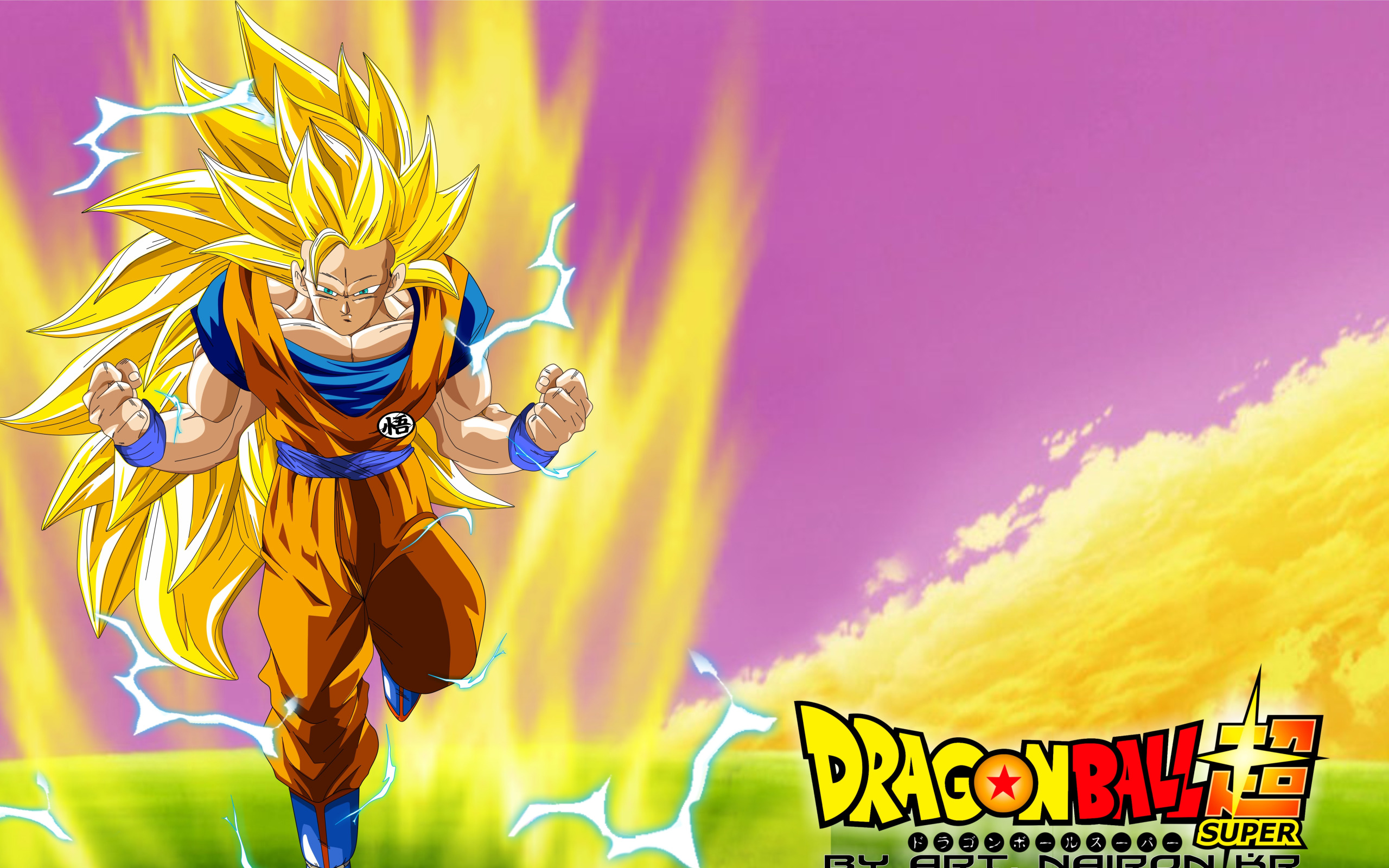 Download Super Saiyan 1 Goku DBZ 4K Wallpaper