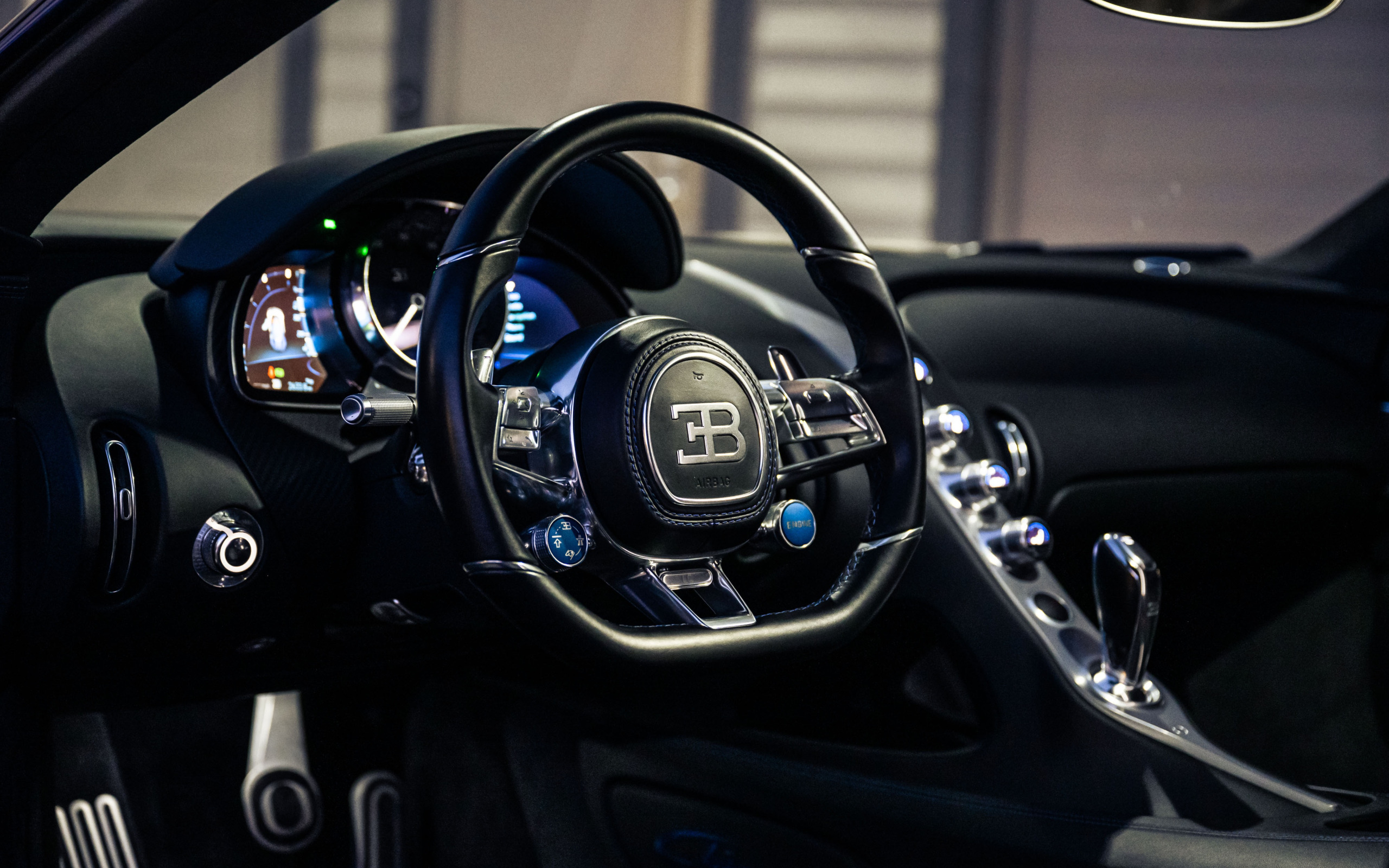 Download Wallpaper Bugatti Steering Wheel Chiron Bugatti Chiron Section Bugatti In