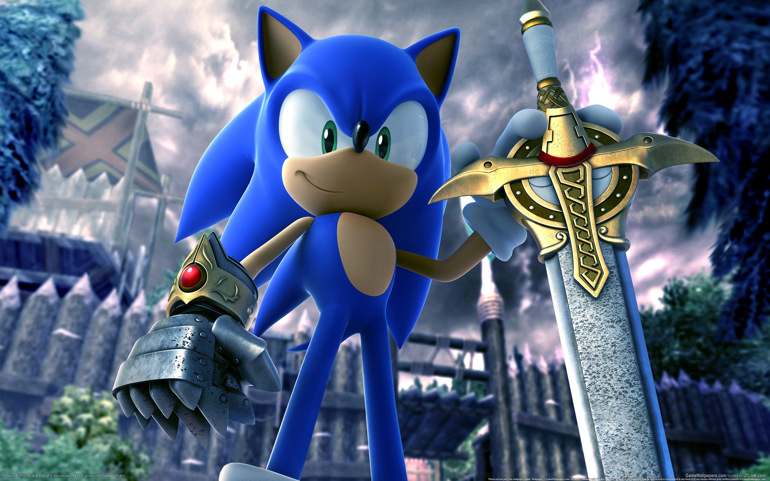 Wallpaper game, Wallpaper, sword, Sonic, sword, hedgehog, hero, SEGA for  mobile and desktop, section игры, resolution 2560x1600 - download