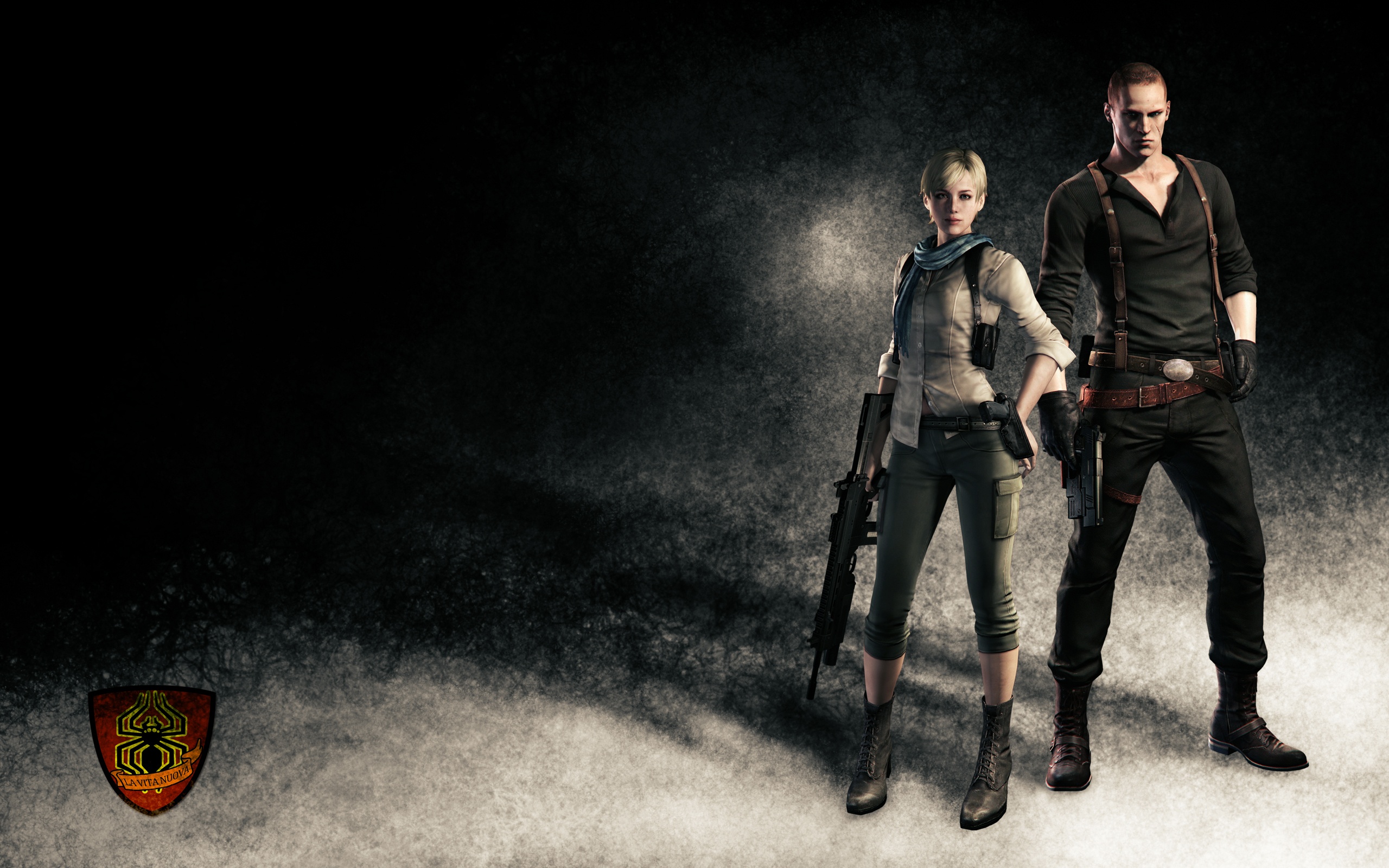 Wallpaper Resident Evil 6, Jake, Sherry Birkin, Jake Muller for mobile and  desktop, section игры, resolution 2560x1600 - download