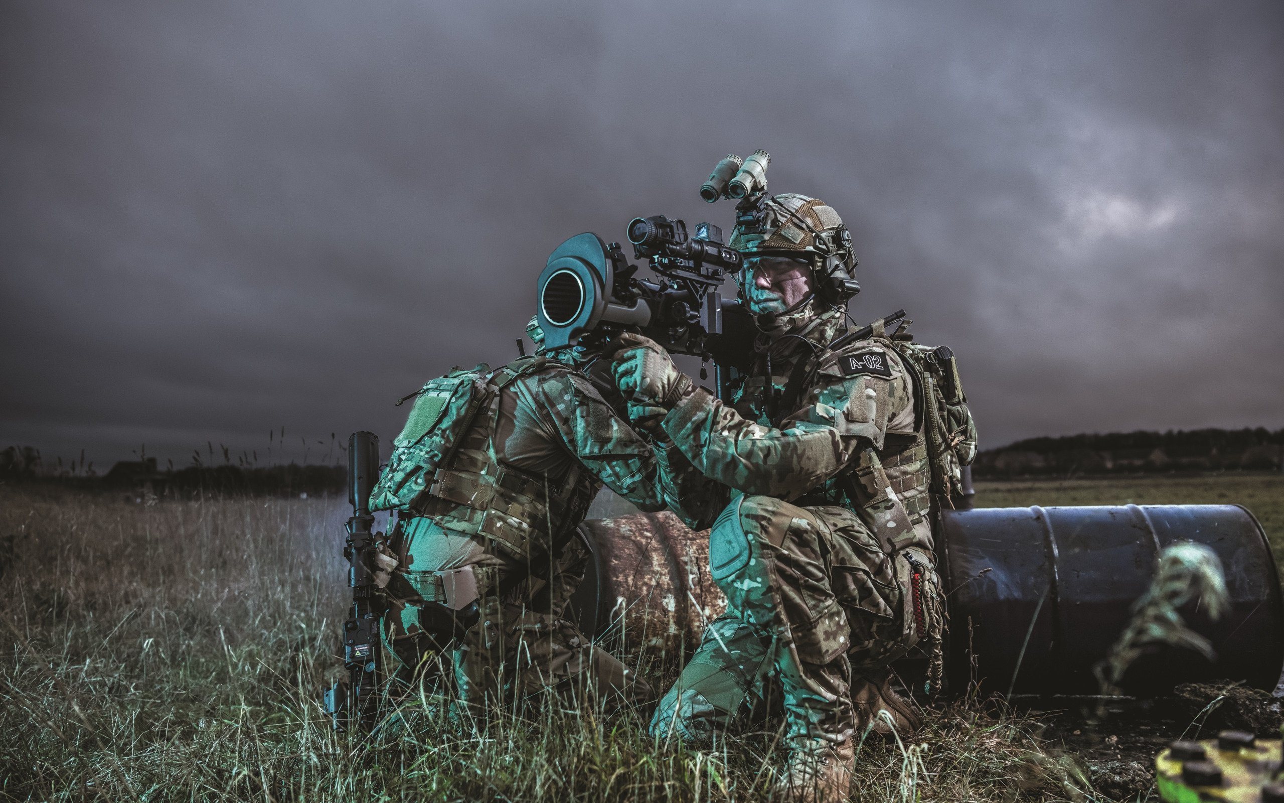 Download wallpaper You can, Soldiers, Anti-tank weapon, Carl Gustaf ...