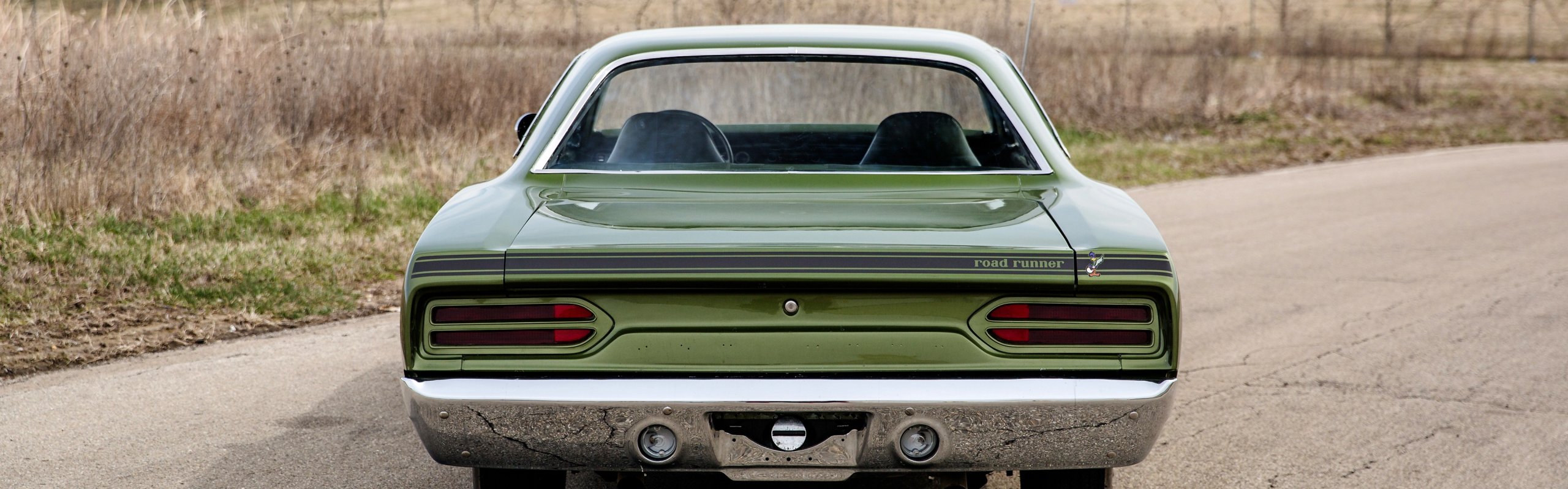 thumbnail interactive-video image 1 of 1968-1970 Coronet Road Runner Hardtop + Sedan Rear Window Glass – Green Tint, ACC B4052GT 1 of 3