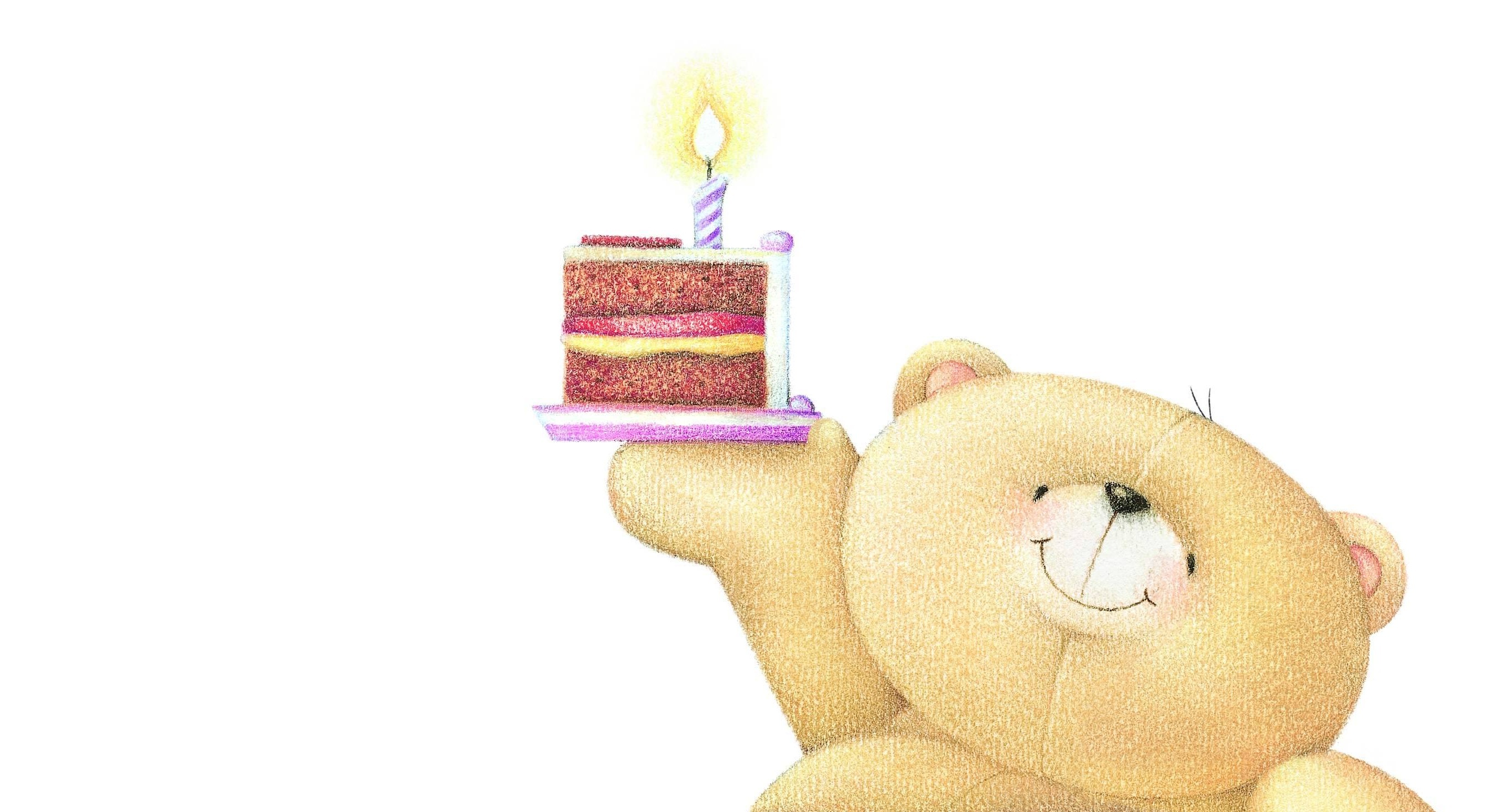 Открытка с днем рождения медведь. С днем рождения мишка. Медвежонок с тортиком. Торт с «мишкой». С днем рождения милые мишки.