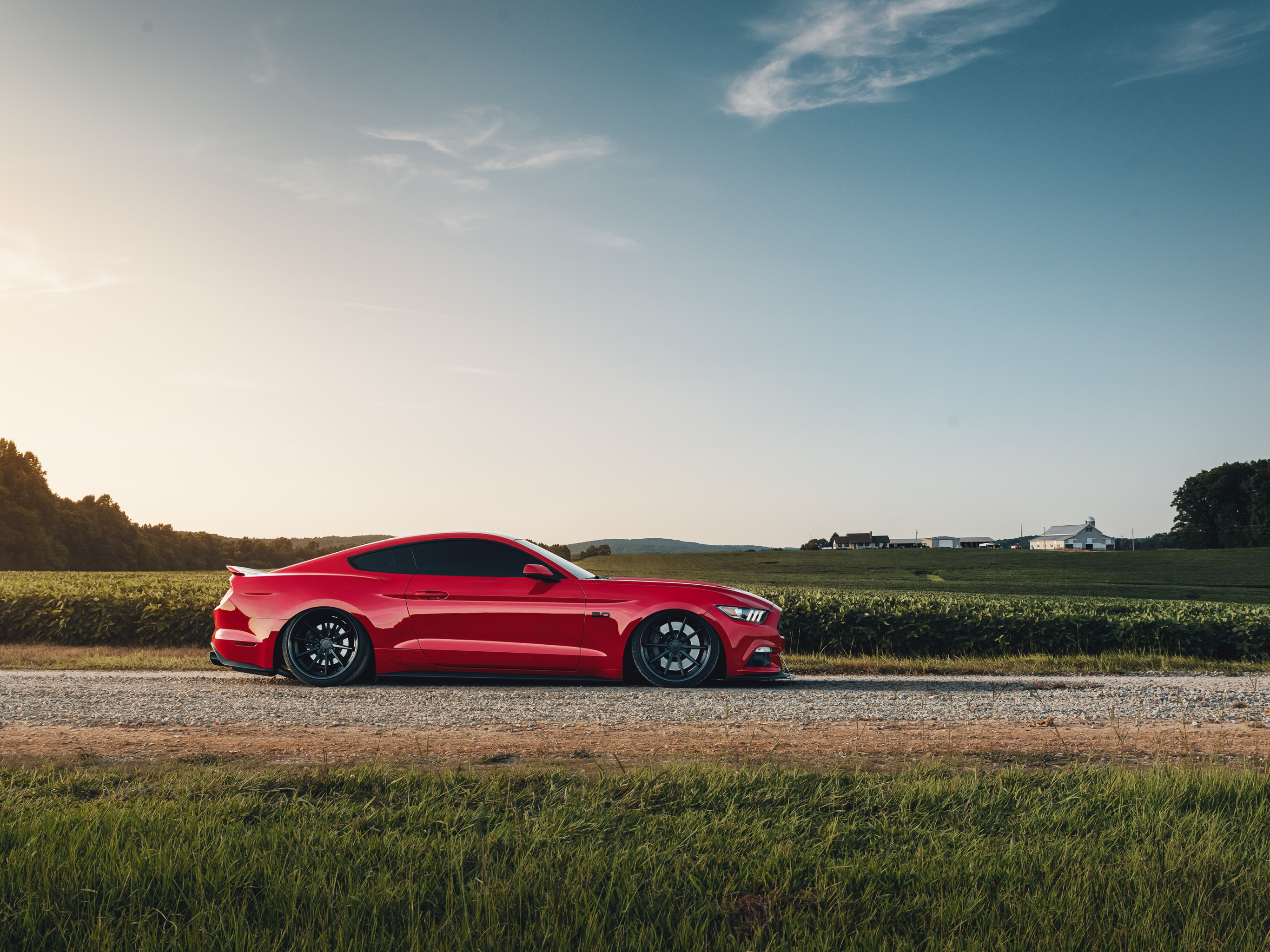 Download wallpaper Mustang, Ford, side view, 2018, Mustang GT, by Jimmy ...