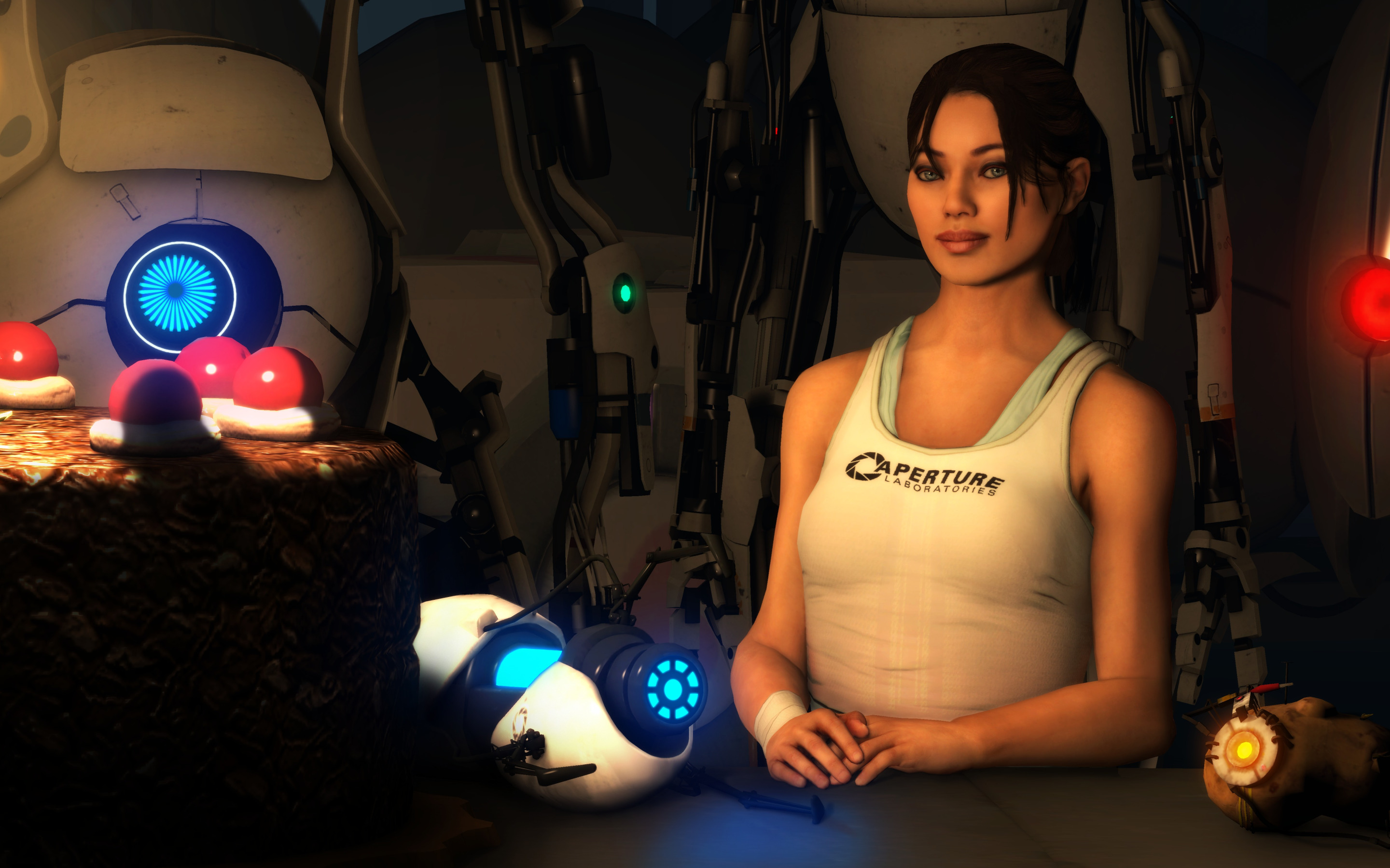 скачать живые обои portal 2 на пк фото 72