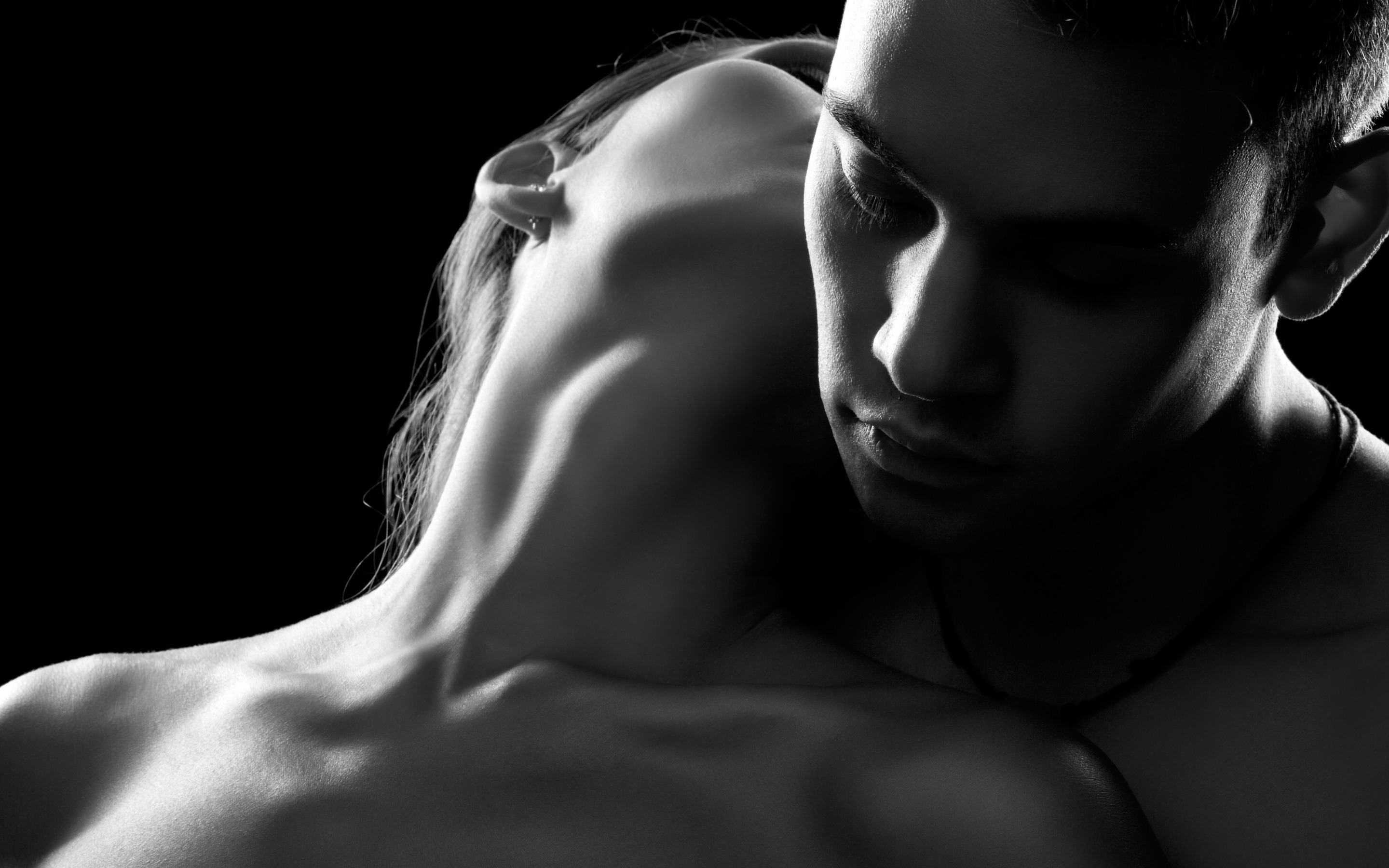 Download wallpaper love, couple, seduction, section mood in resolution  2880x1800