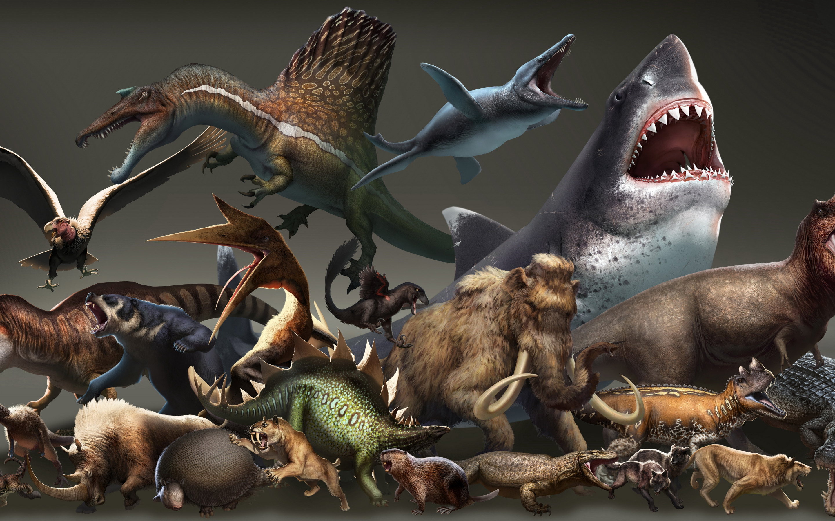 Dinosaur battle. Палеоарт парк Юрского периода. Плотоядные динозавры Юрского периода. ДЕАГОСТИНИ морские динозавры. Дейнозух против МЕГАЛОДОНА.