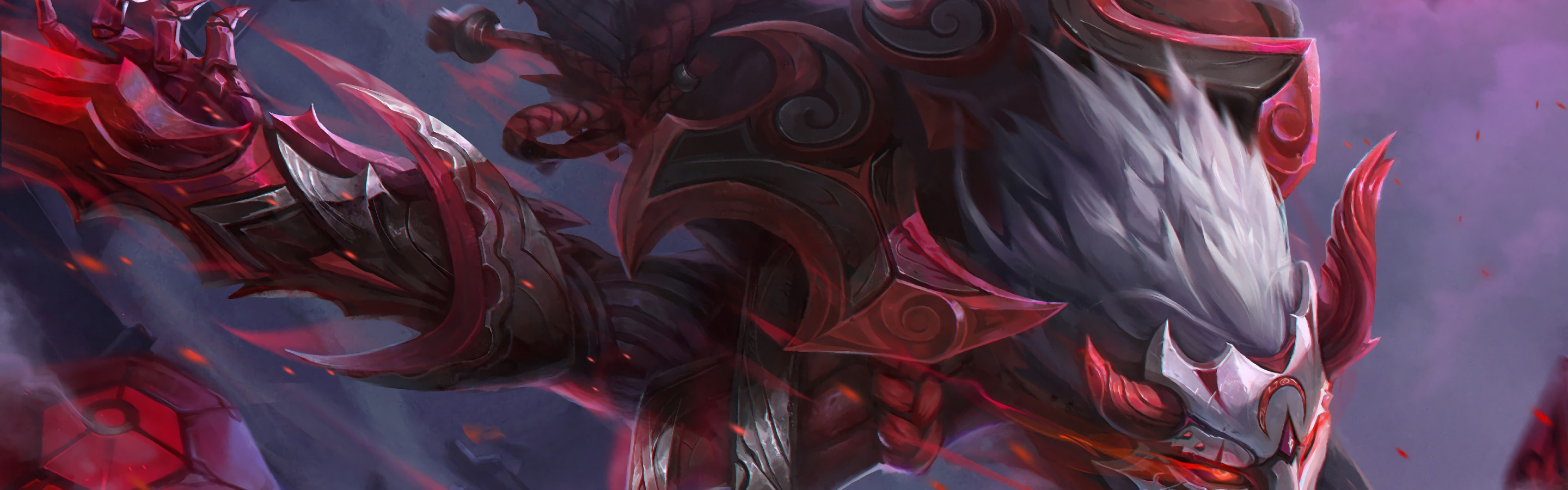 Download wallpaper Art, Game, League of Legends, Skin, LoL, MOBA, Zed ...