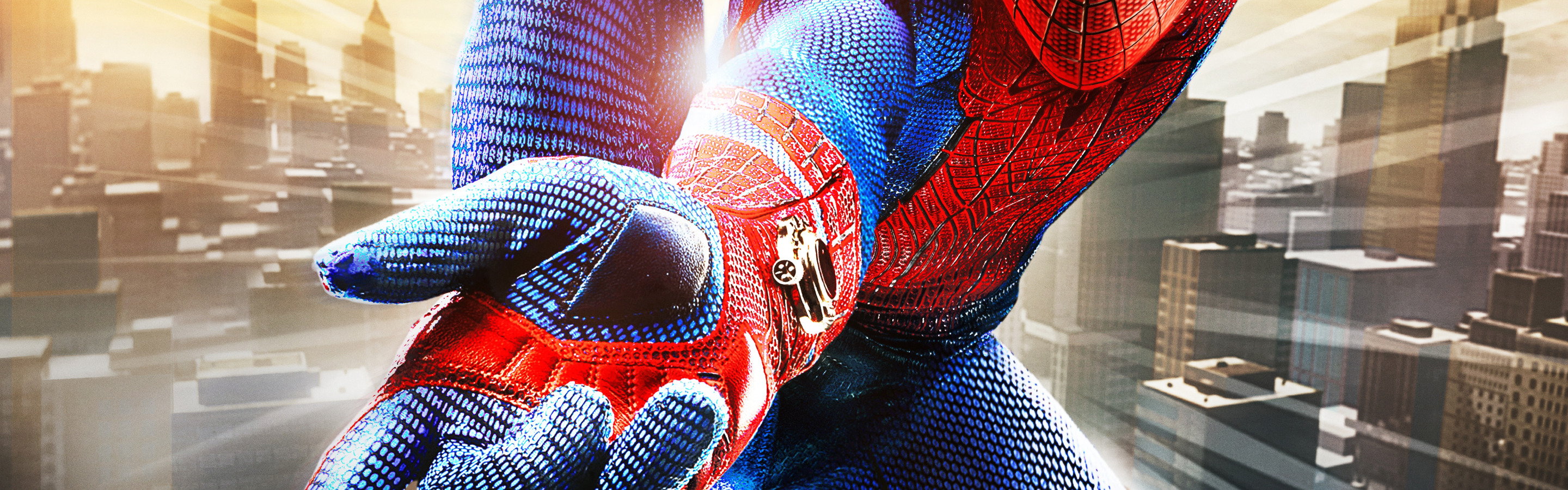 Download wallpaper the city, Marvel, The Amazing Spider-Man, Amazing ...