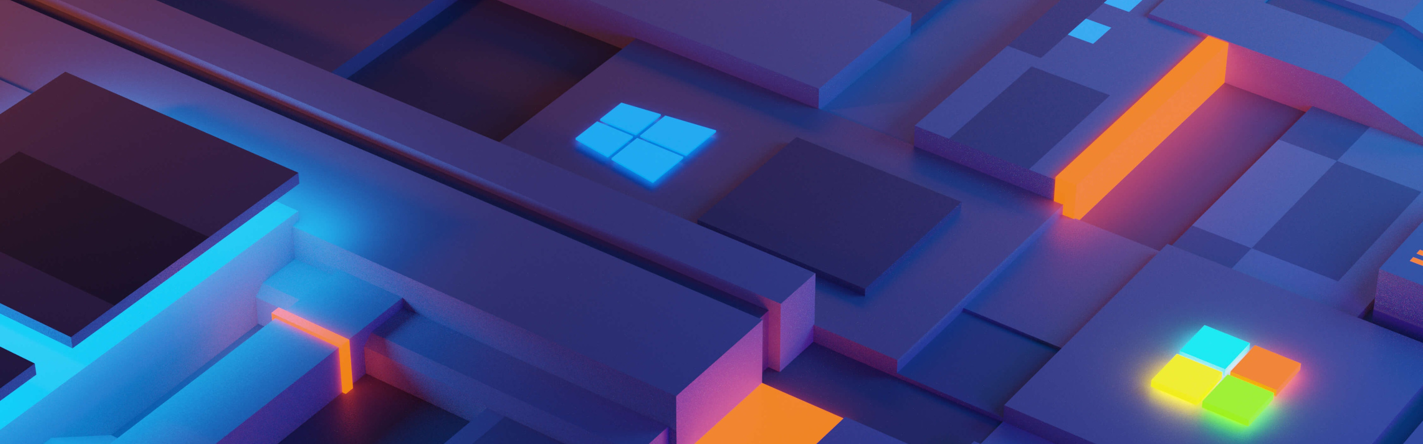Download wallpaper Windows, Microsoft, logos, section hi-tech in