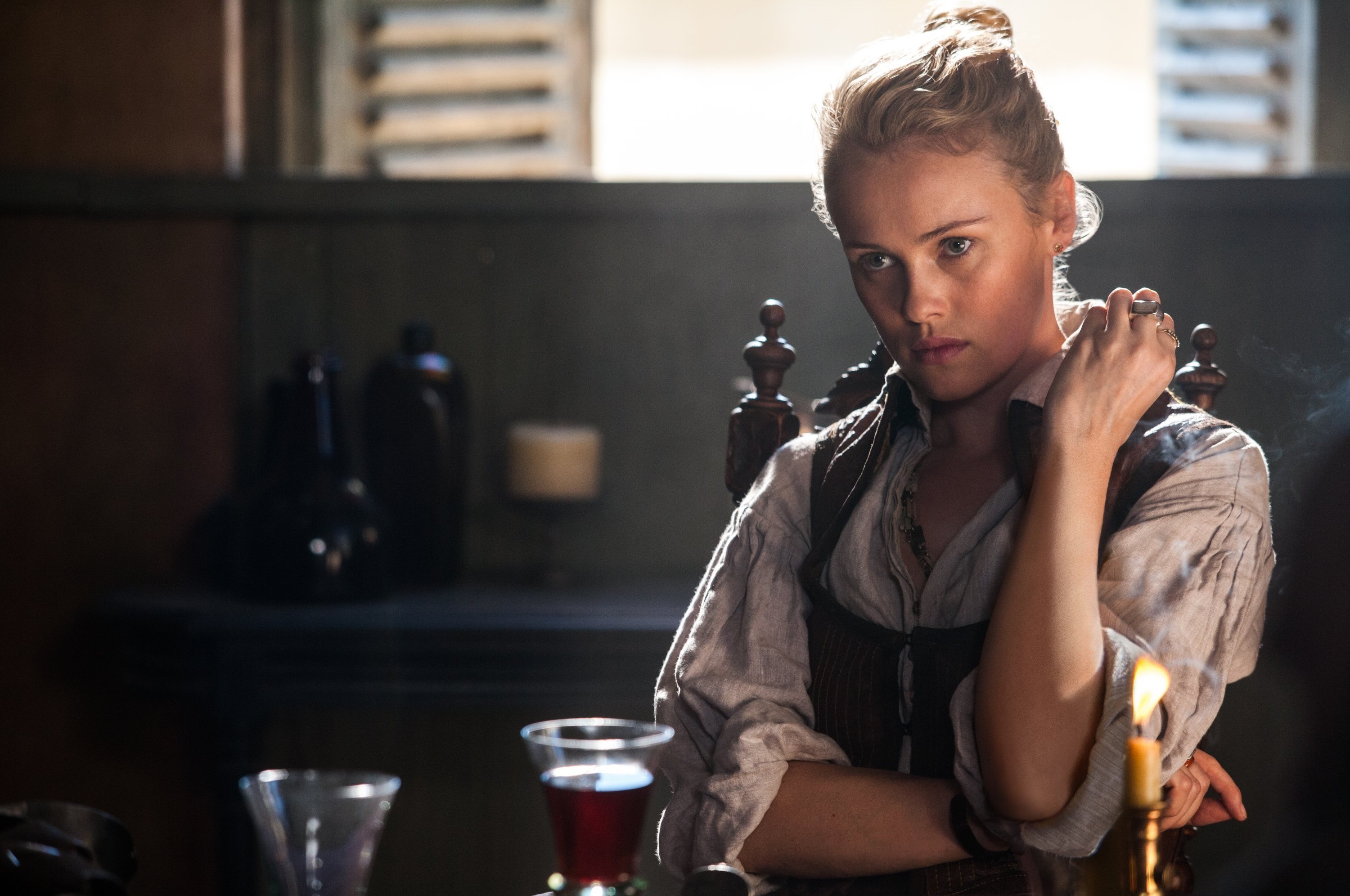 Wallpaper look, actress, the series, character, Black Sails, Black sails,  Hannah New, Eleanor Guthrie for mobile and desktop, section фильмы,  resolution 3000x1992 - download