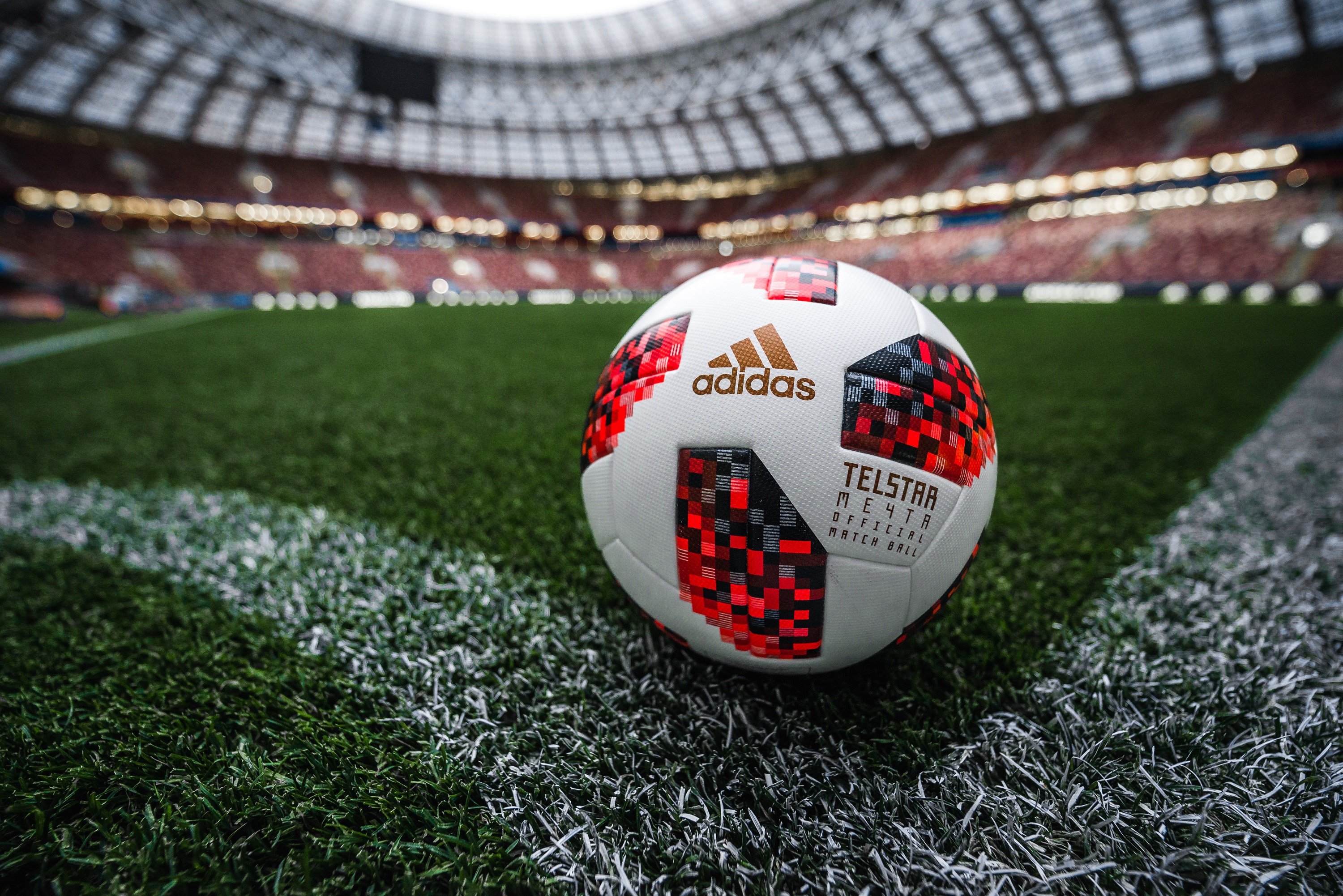 Wallpaper The ball Sport Football Russia Russia Adidas 2018 Stadium for mobile and desktop section resolution 3000x2002 download