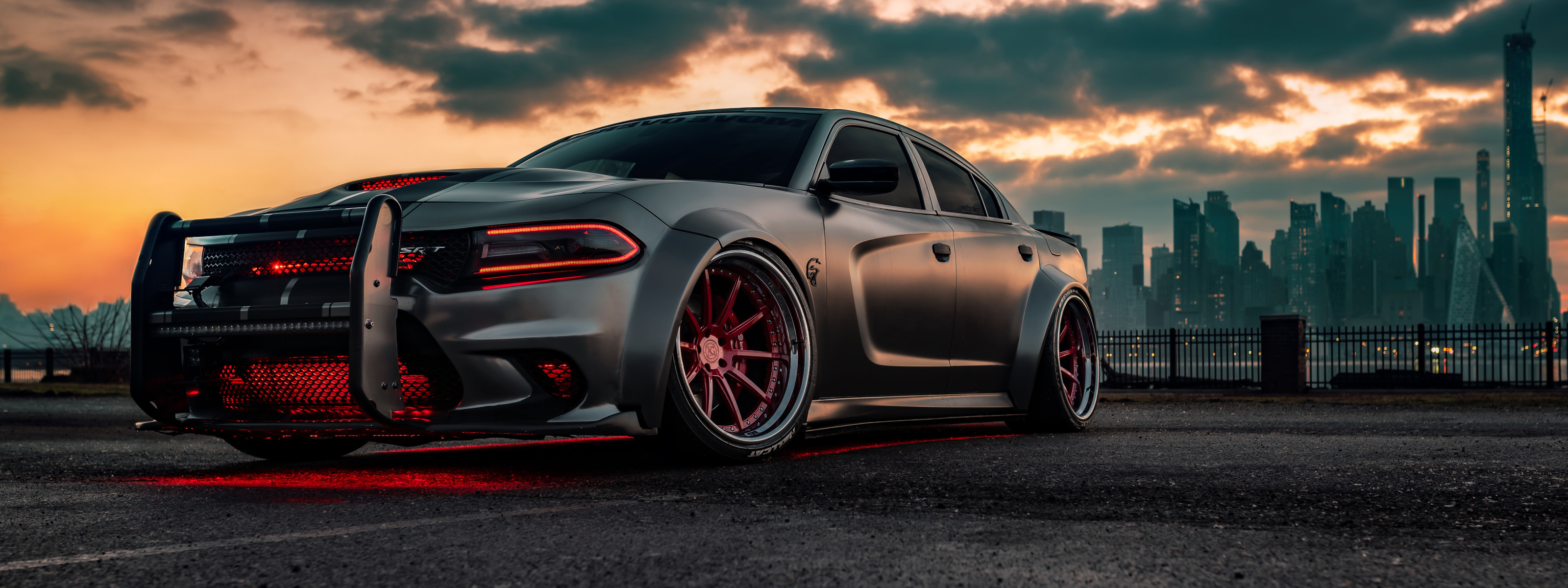 Download wallpaper Dodge, Charger, Hellcat, Enforcer, Dodge Charger ...