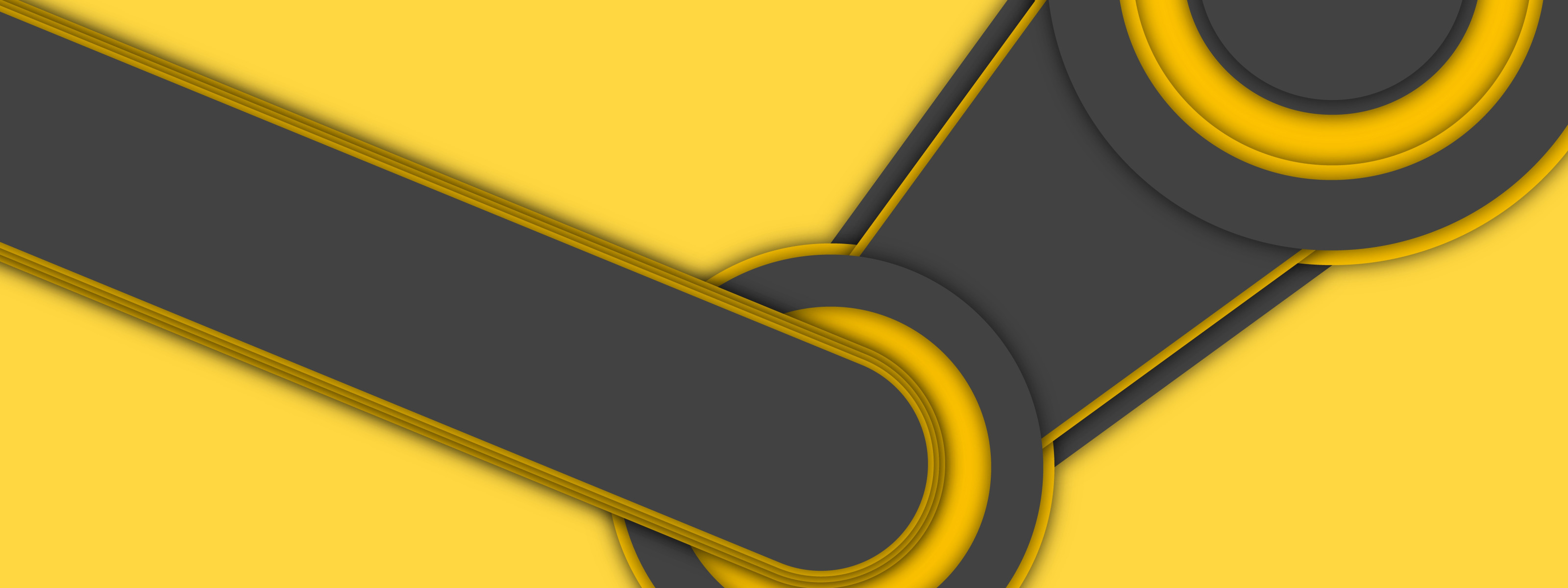 Сделайте желтую игру. Желтый стим. Черно желтый логотип. Steam желтый логотип. Баннер стима жёлтый.