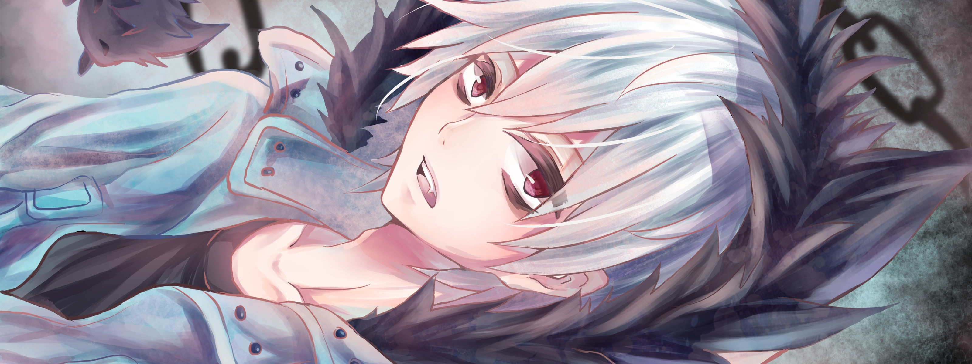 Download wallpaper anime, art, vampire, guy, <b>KURO</b>, Servamp, section other i...