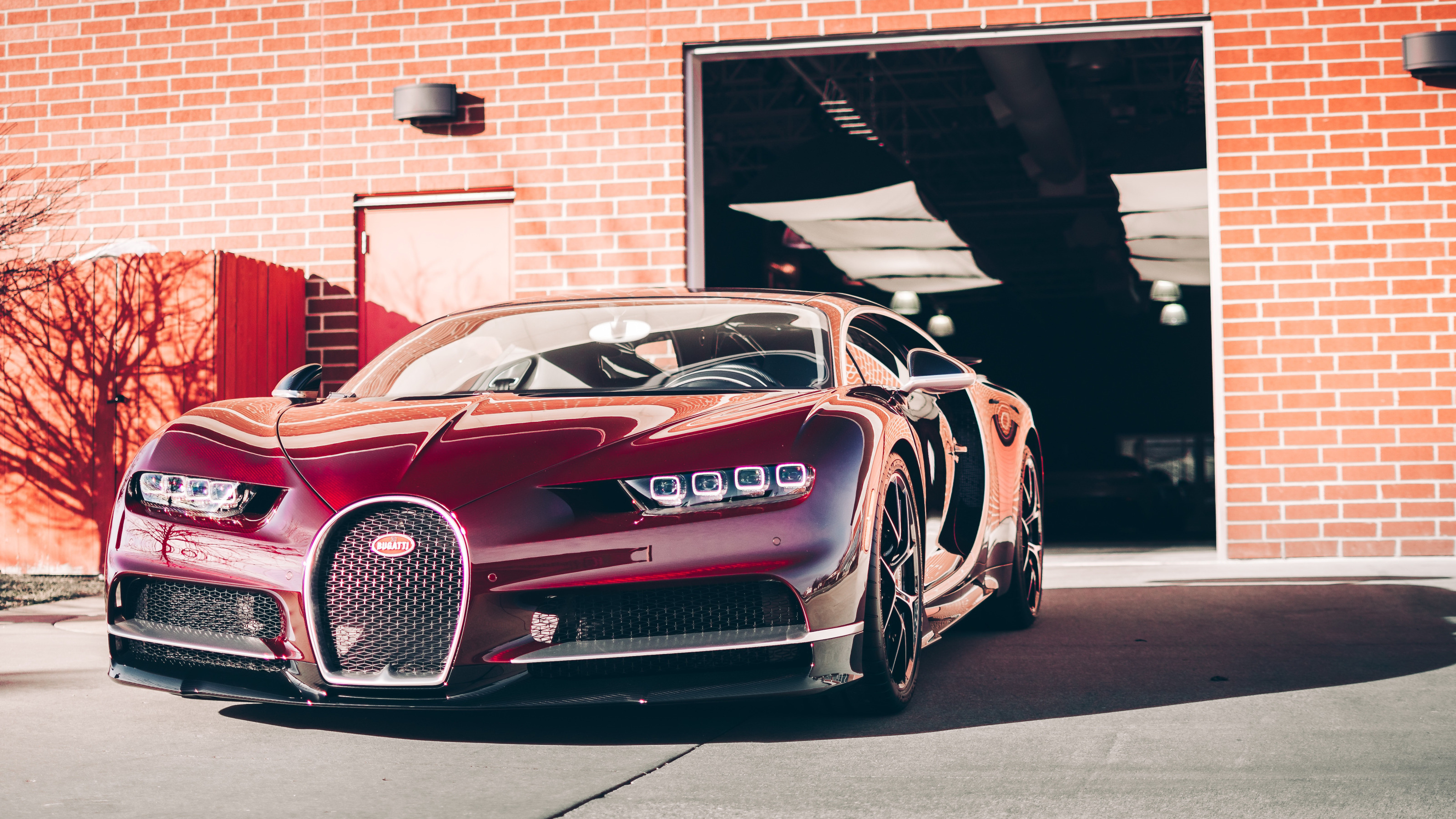 Download wallpaper red, bugatti, carbon, chiron, section bugatti in ...