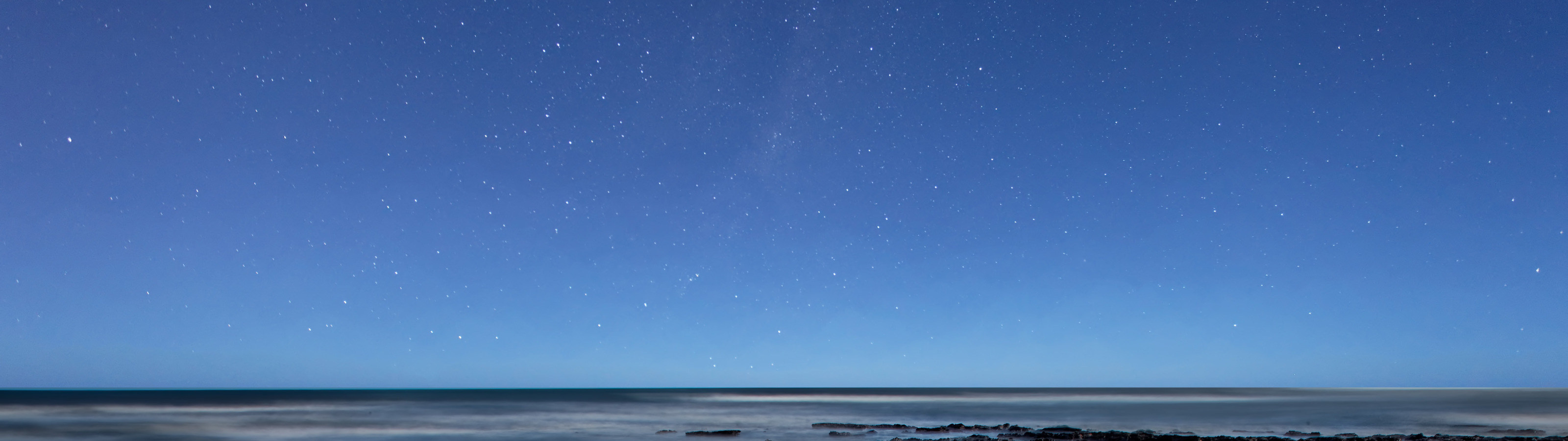 stars, the ocean, horizon, Argentina, Atlantic