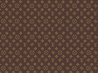 Download wallpaper wall, patterns, brown, patterns, fon, louis