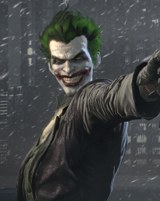 Download wallpaper The game, Snow, Smile, Joker, Teeth, Building ...