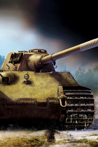 Download Wallpaper Pzkpfw Vi Ausf B King Tiger Royal Tiger