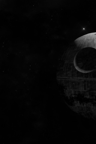 Download Wallpaper Star Wars, Star Wars, The Battle Space Station.