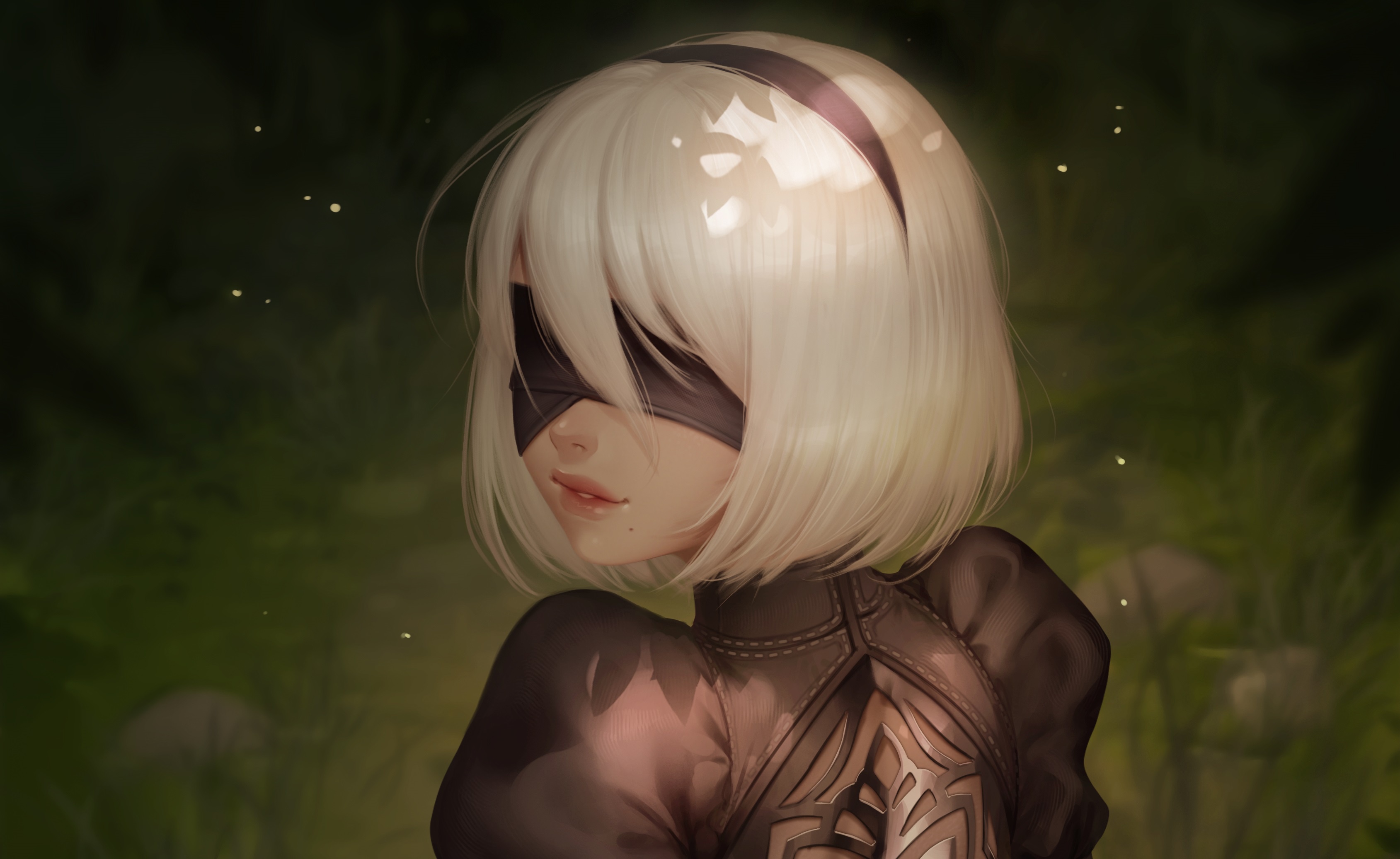 NieR: Automata and Background , Yorha 2b HD wallpaper | Pxfuel