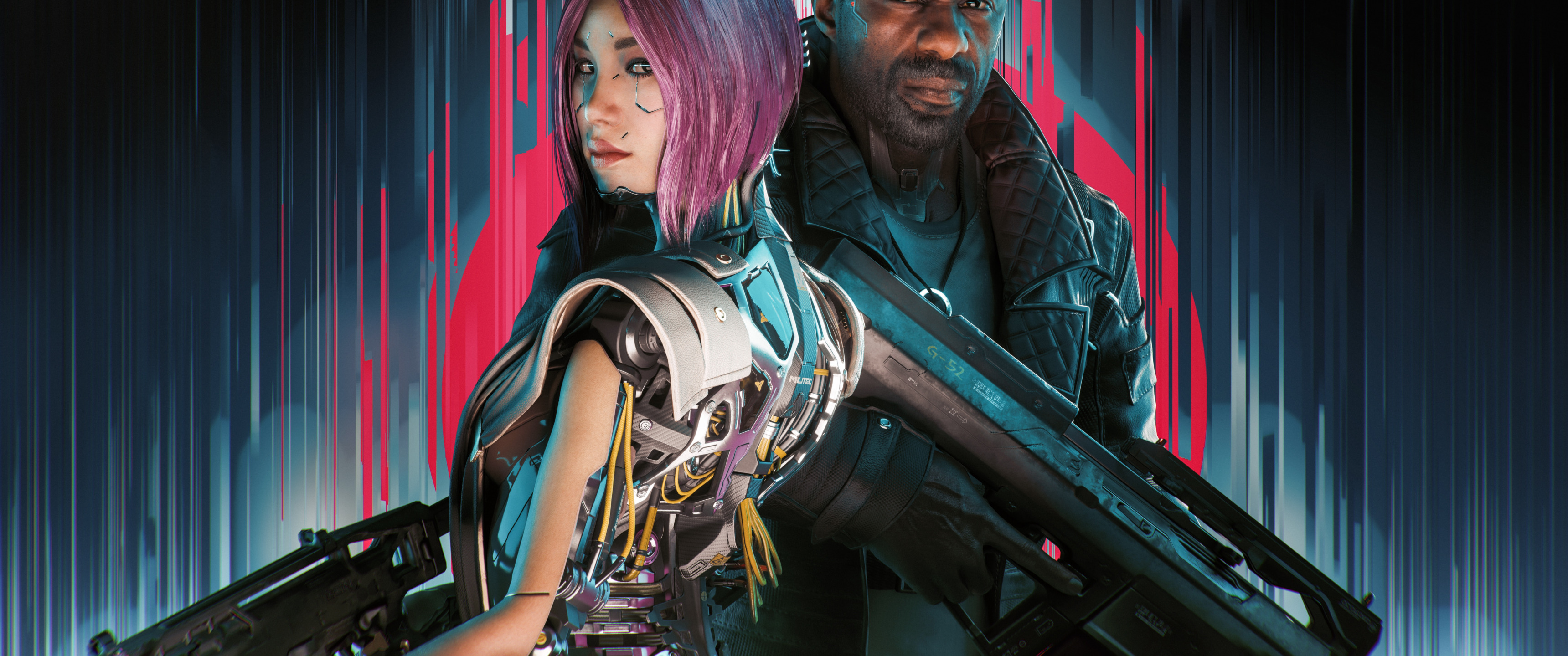 Download wallpaper weapons, cyborg, Jay, cyberpunk 2077, Reid, section ...