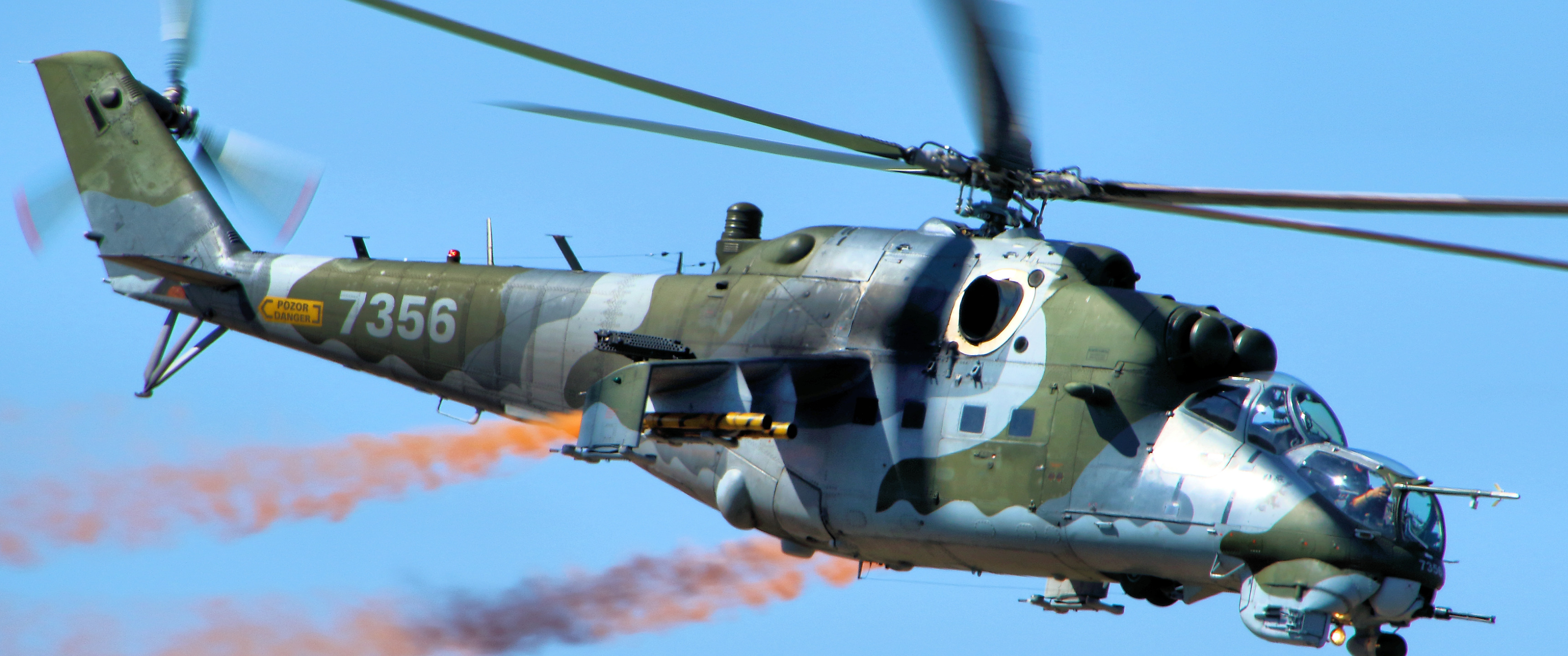 Download wallpaper helicopter, transport-combat, Mi-24V, Mil Mi-24V ...