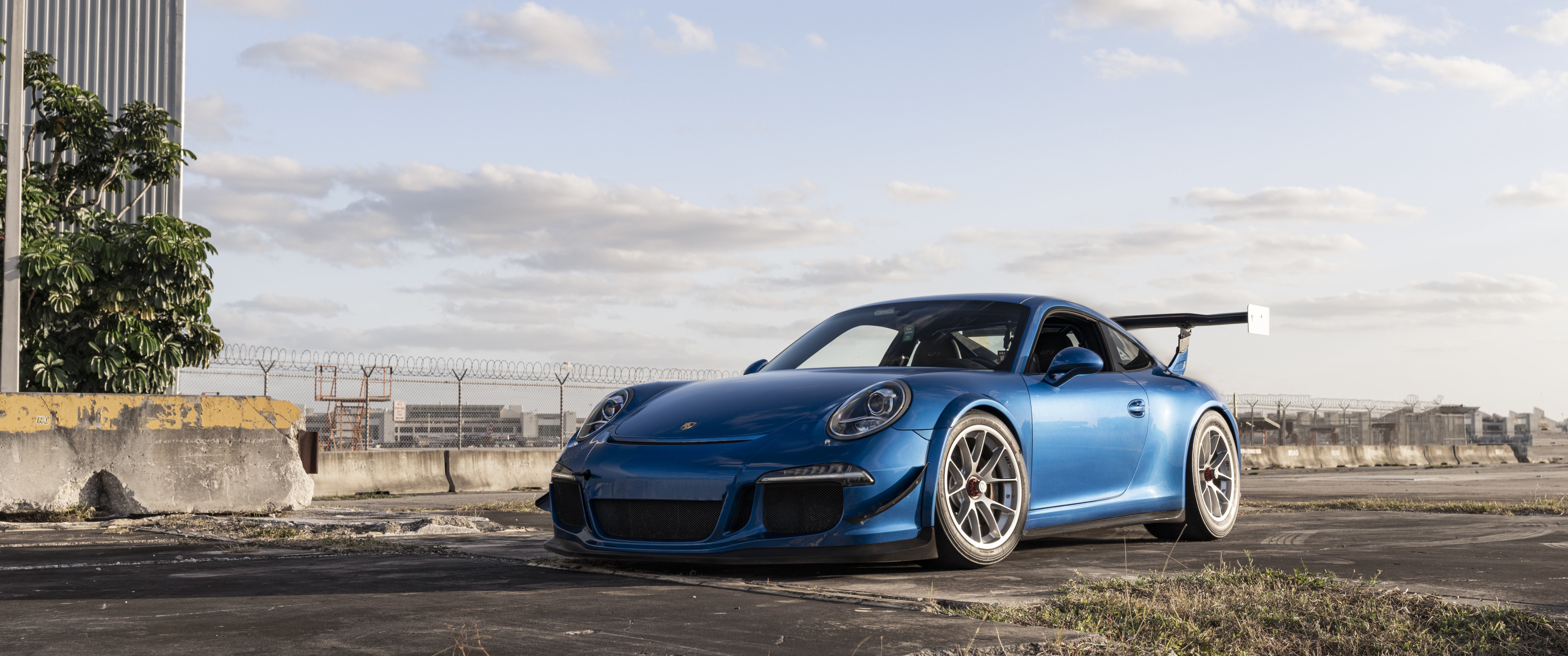 Download wallpaper Porsche 911, Blue, Front, Porsche, Porsche 911 GT3 ...