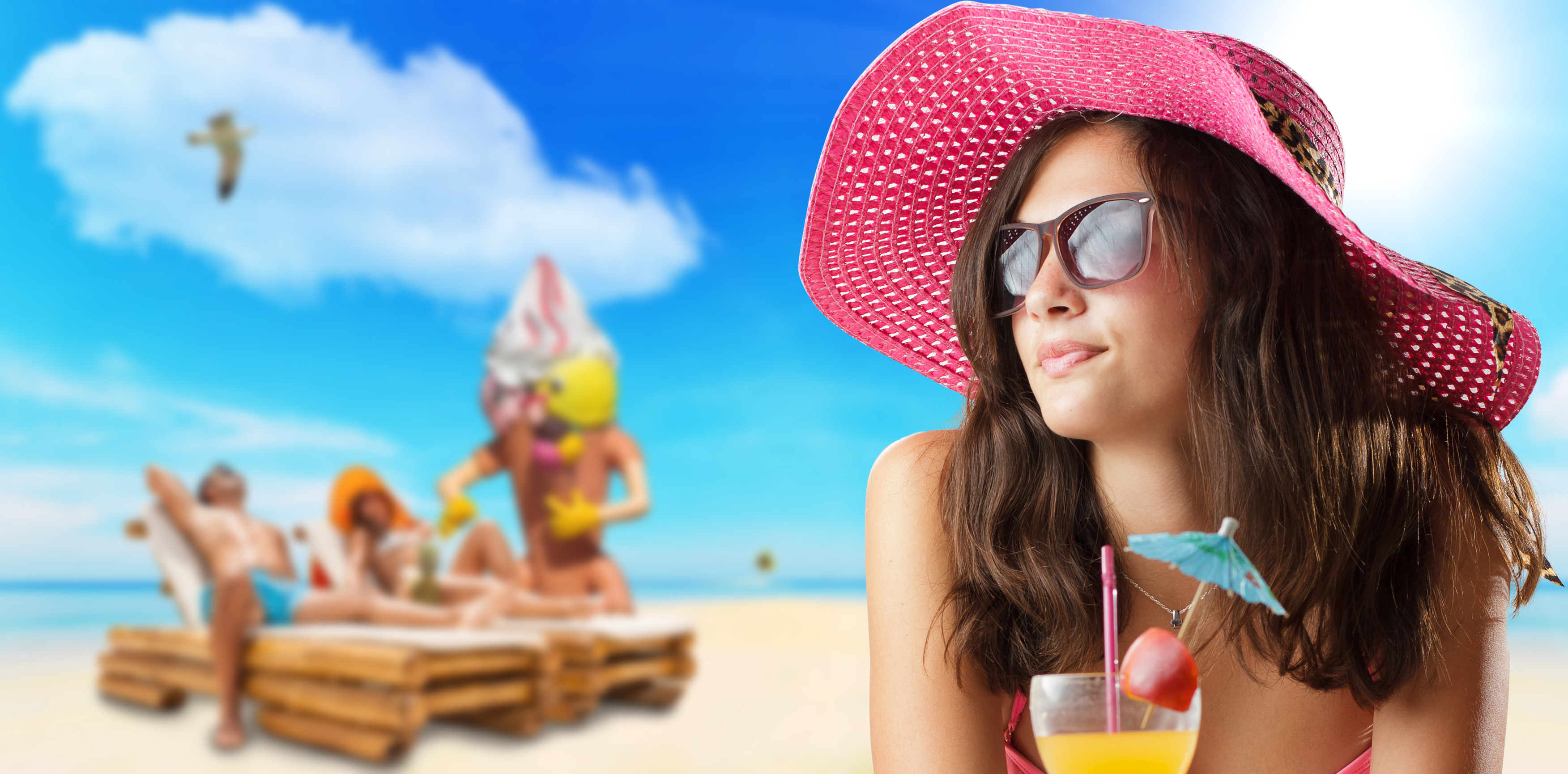 Твое яркое лето. Лето пляж. Девушка в шляпе на пляже. Лето пляж девушки. Солнце море пляж девушка в шляпе.