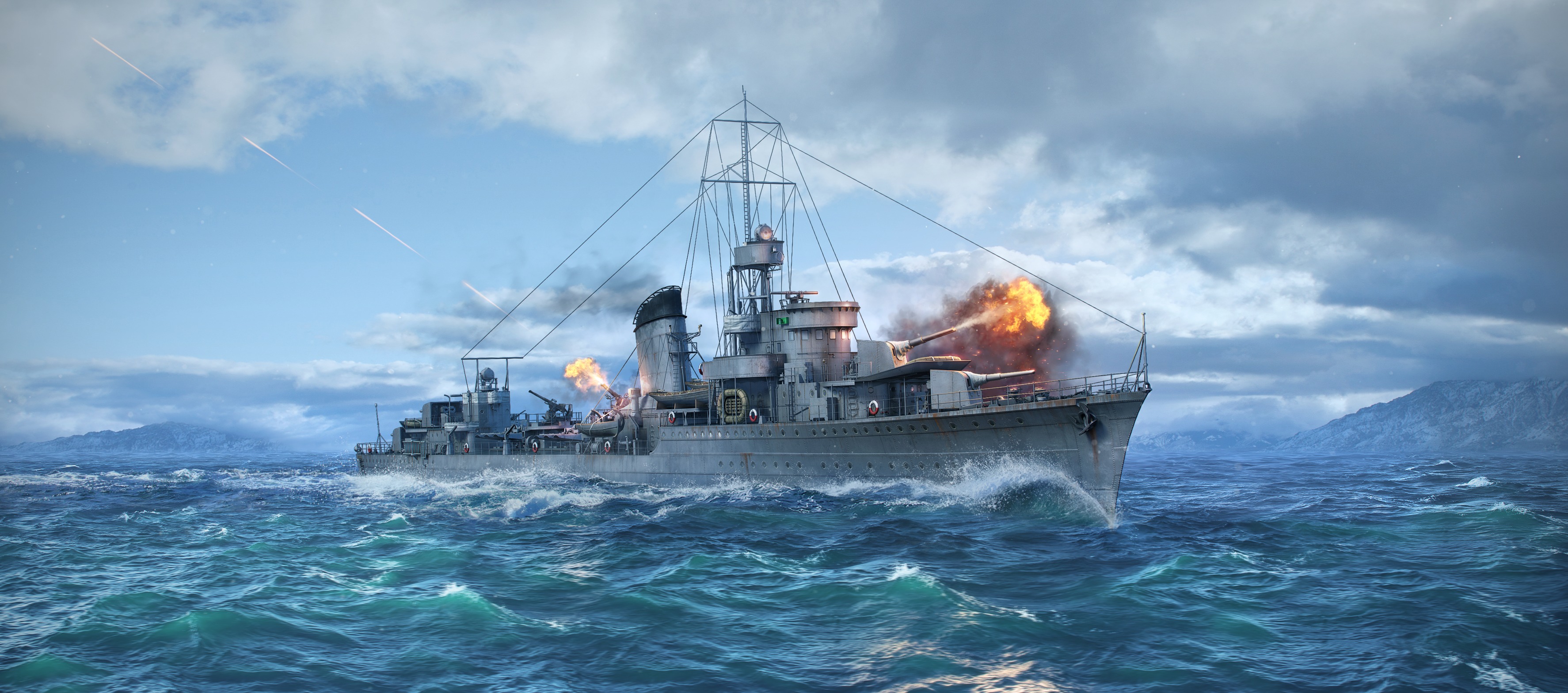 World of warships лучшие. Корабль Адмирал Макаров ворлд оф варшипс. Эсминец Джон Финн. World of Warships эсминцы. World of Warships тонущий корабль.