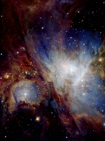 Download wallpaper Stars, Nebula, Messier 42, Chili, Orion, M 42, NGC ...