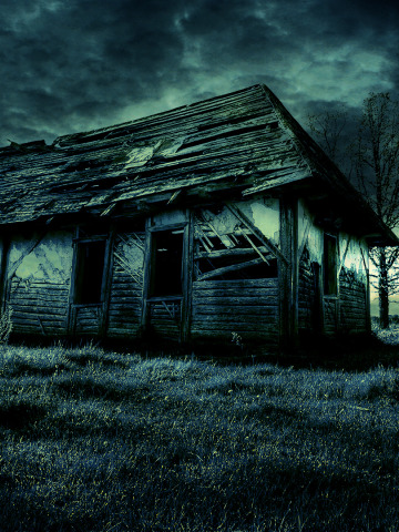 Download wallpaper dark, house, old, scary, section landscapes in ...