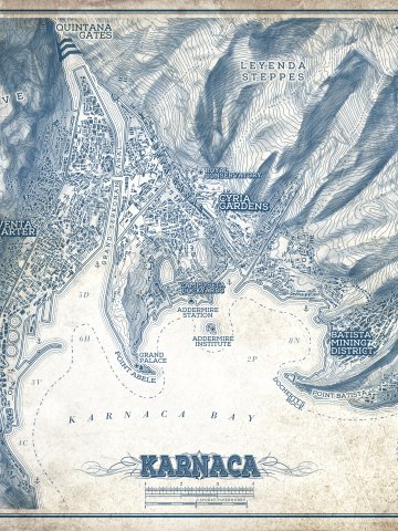 Karnaca Map Download wallpaper Bethesda, Arkane Studios, Dishonored 2, Karnaca Map ...