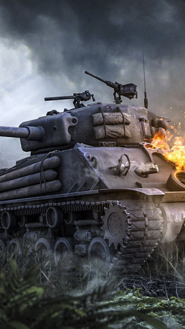 Download Wallpaper World Of Tanks Sherman Sherman The Main American