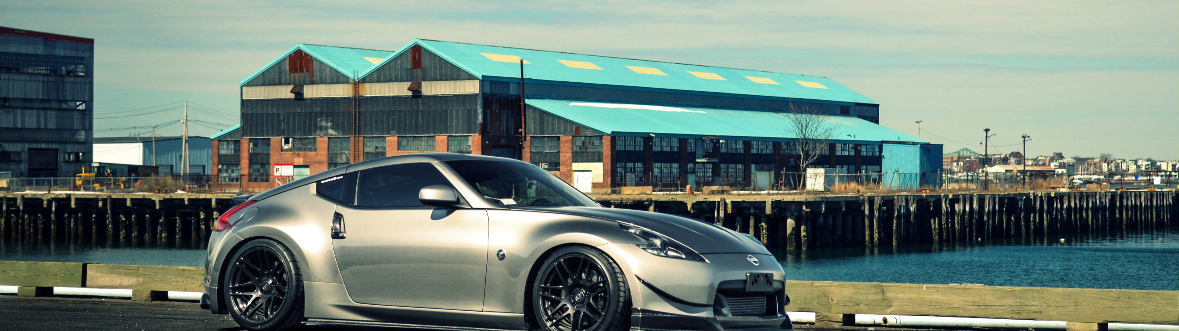 Download wallpaper silver, Nissan, metallic, Nissan, 370z, JDM ...