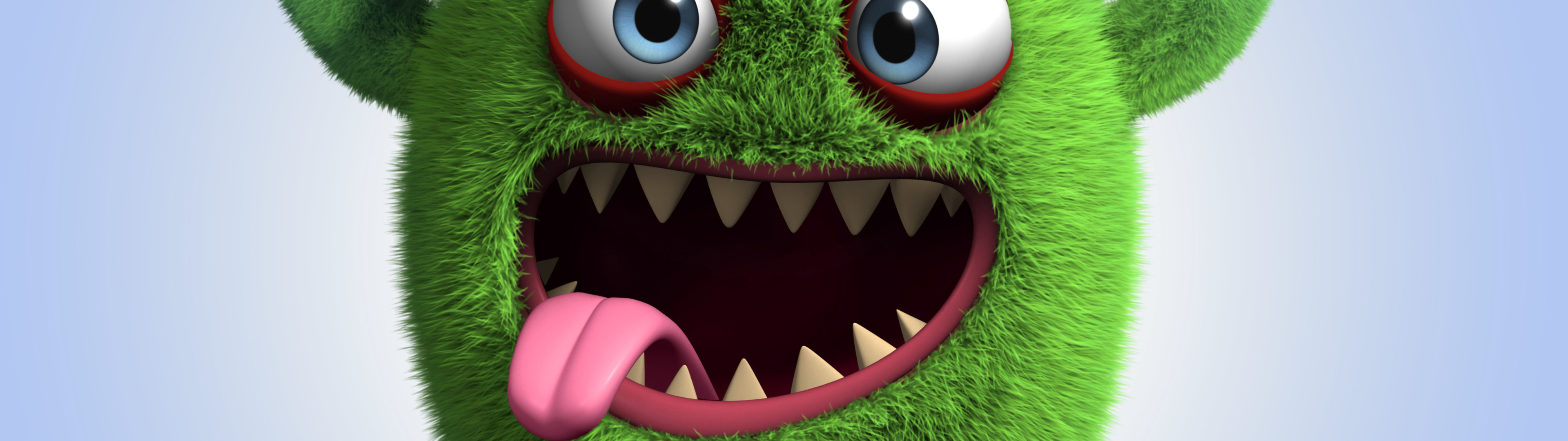 Download Wallpaper Monster Monster Smile Cartoon Character Funny