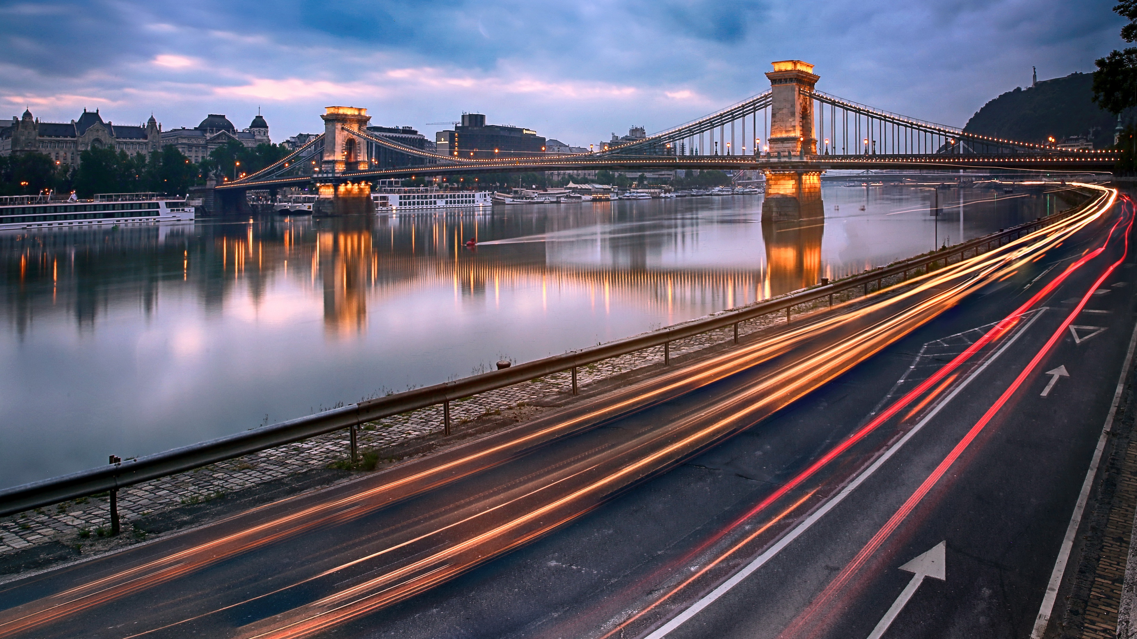 Danube River In Budapest Ultra HD Desktop Background Wallpaper for 4K UHD  TV : Multi Display, Dual Monitor : Tablet : Smartphone