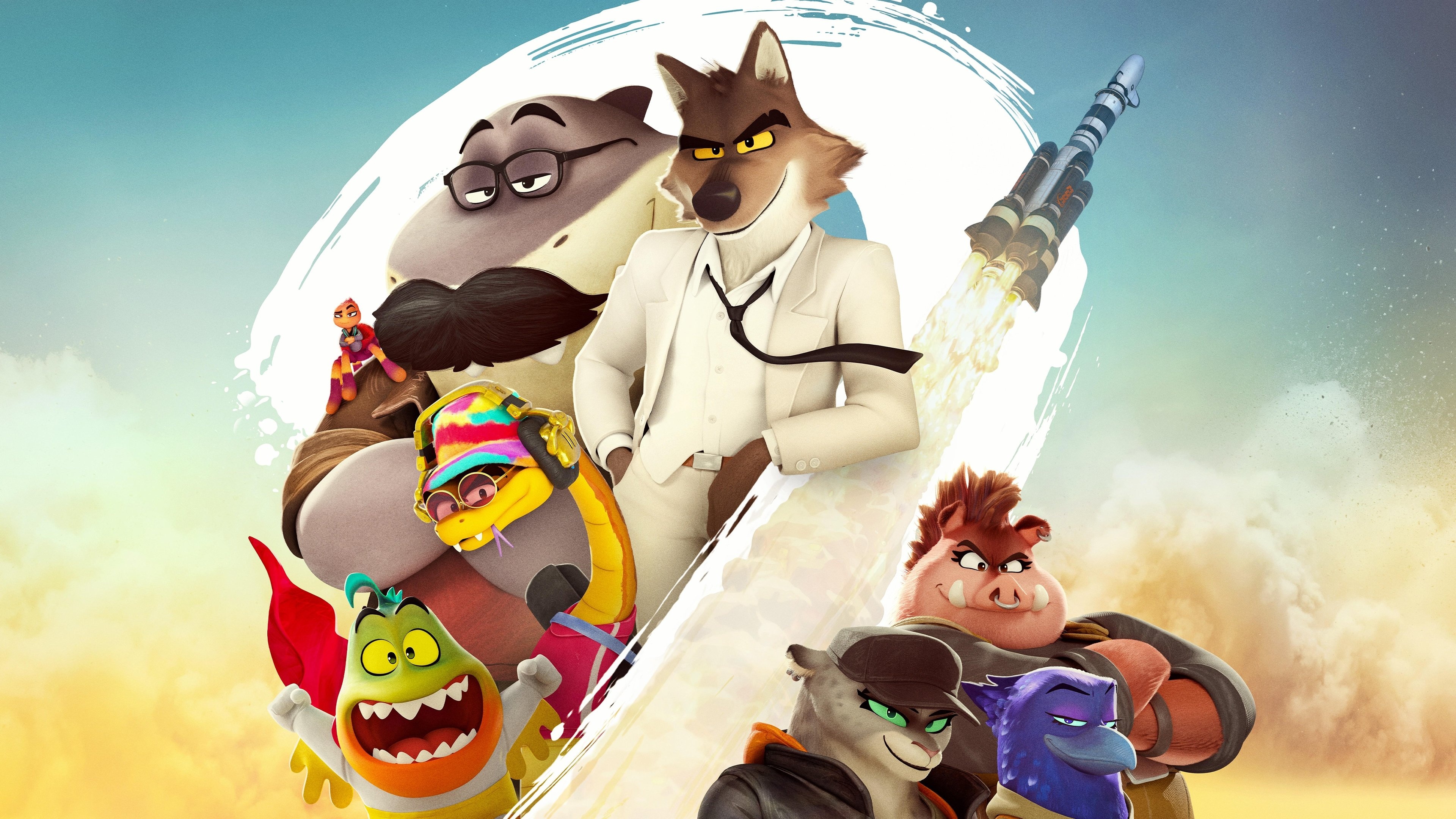 Wallpaper cartoon, movies, Animation movies, 2025 Movies, The Bad ...