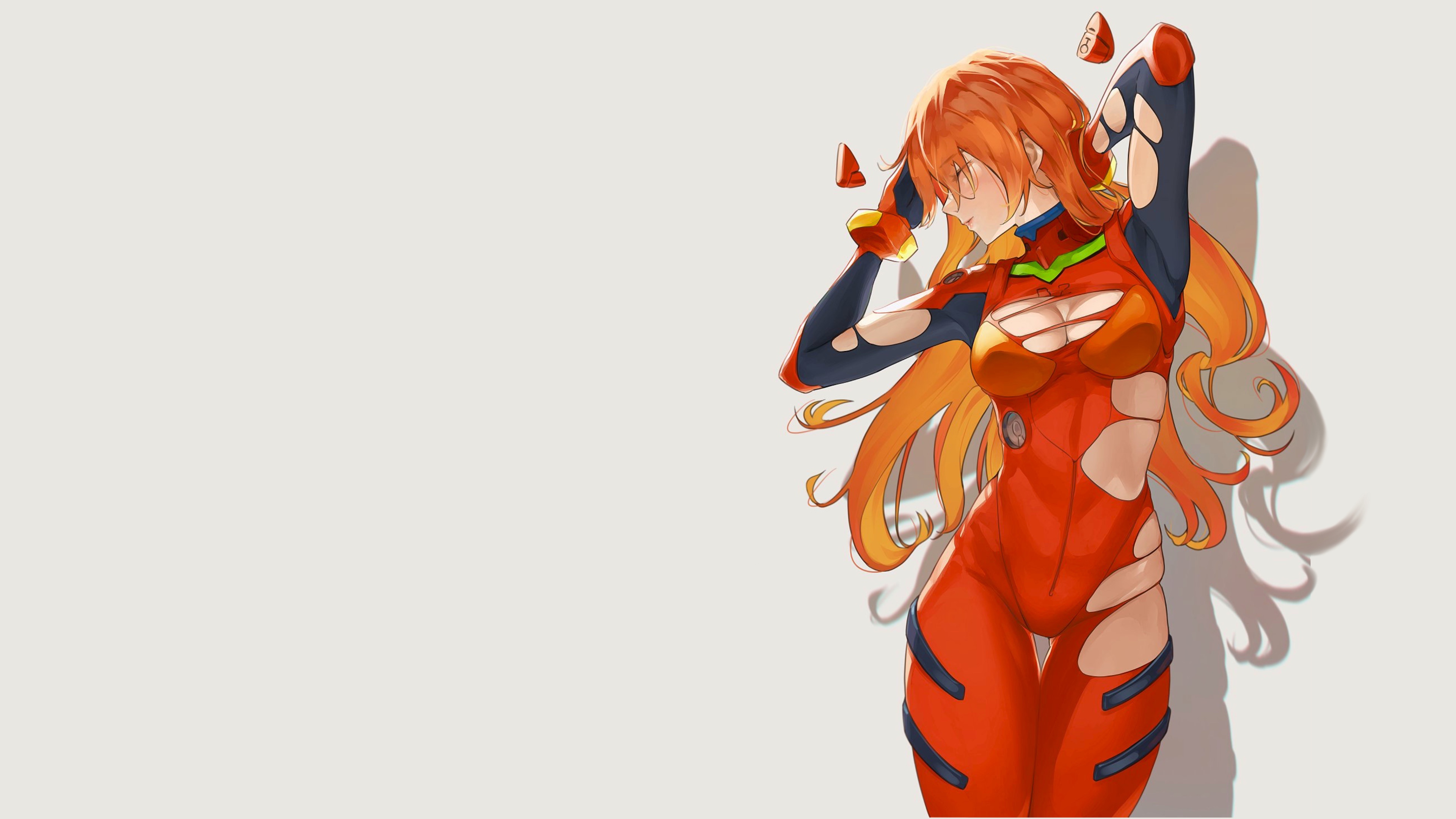 Wallpaper kawaii, girl, hot, sexy, evangelion, sexy girl, anime, eva for  mobile and desktop, section сёнэн, resolution 3840x2160 - download