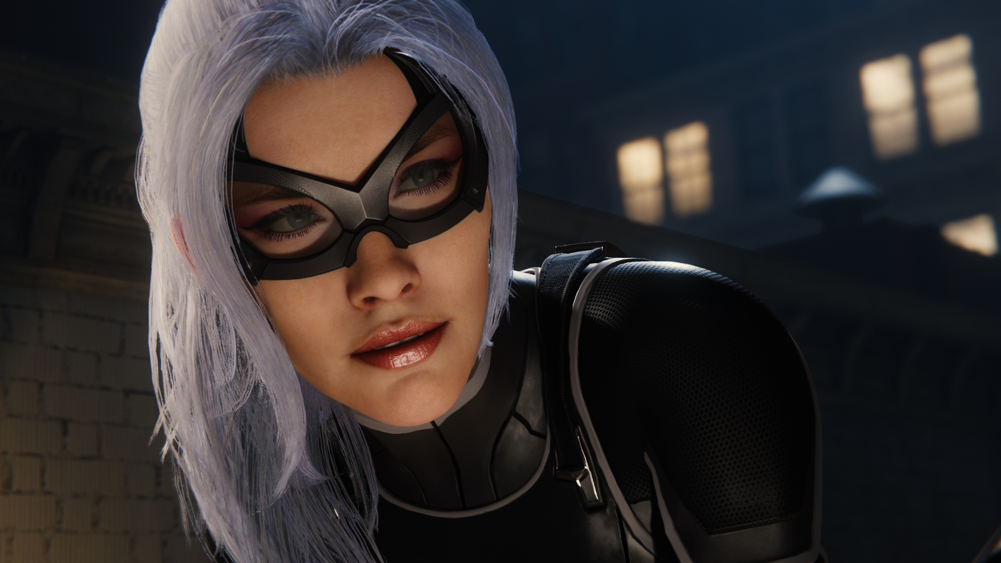 Wallpaper Sony, Marvel, mask, Spider-Man, Exclusive, PS4, Black Cat, Felicia  Hardy for mobile and desktop, section игры, resolution 3840x2160 - download