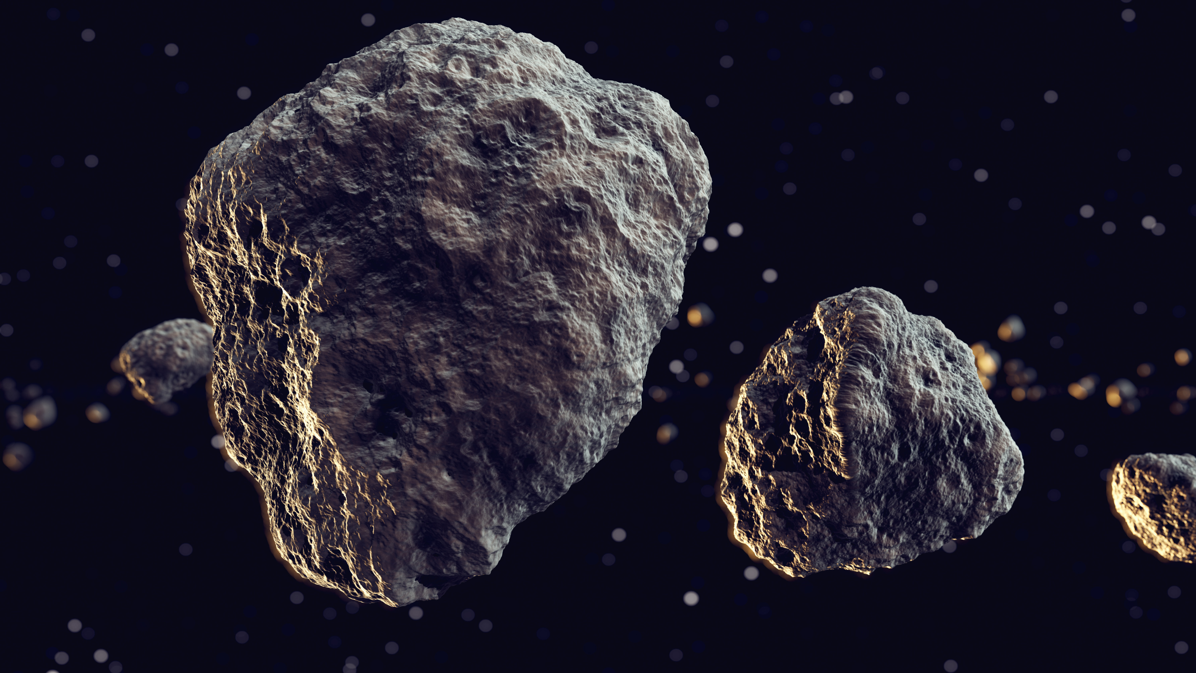 Download wallpaper space, universe, rocks, meteors, section space in ...