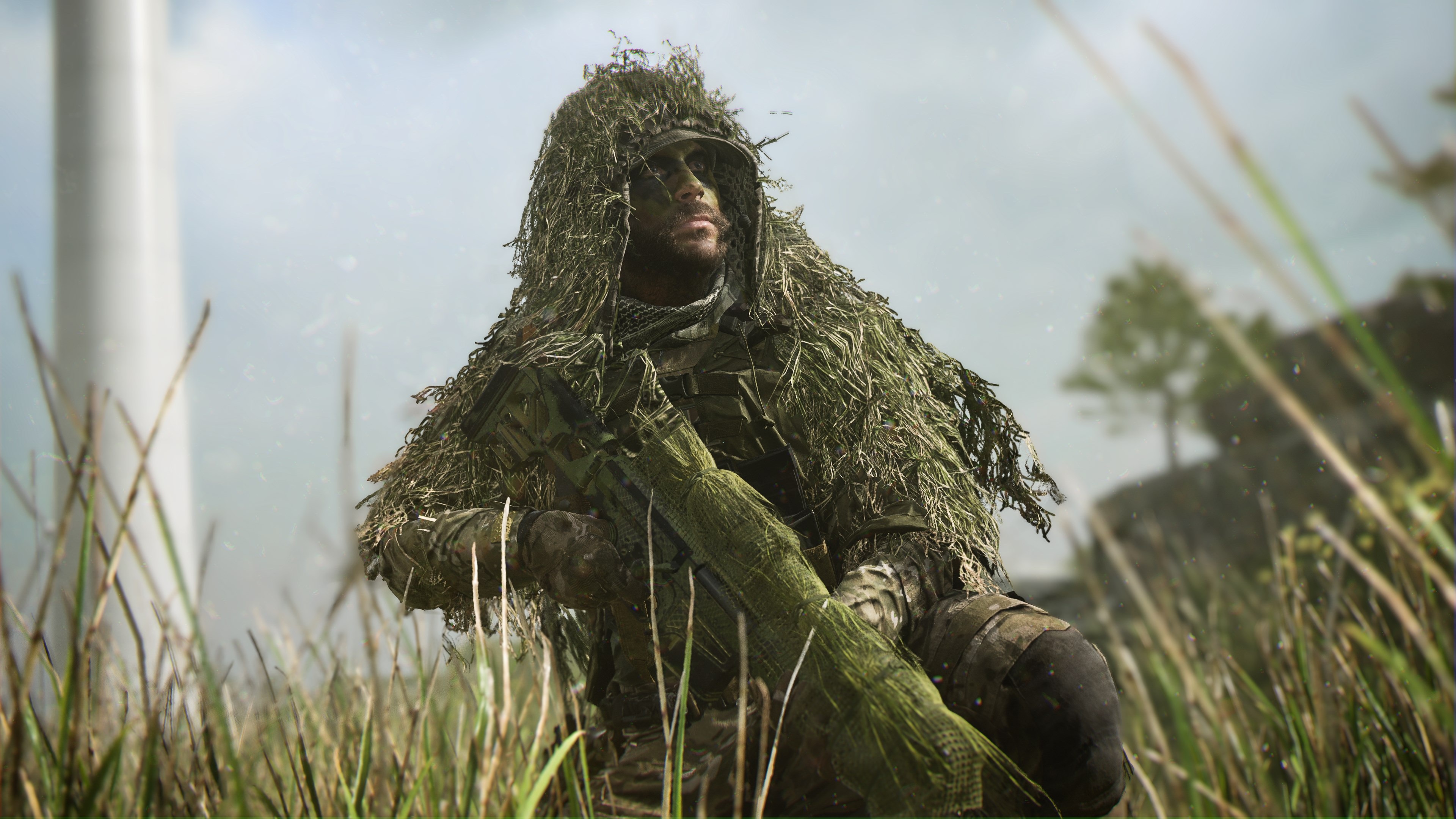 Download wallpaper Soldiers, Sniper, Camouflage, Infinity Ward, Call of ...
