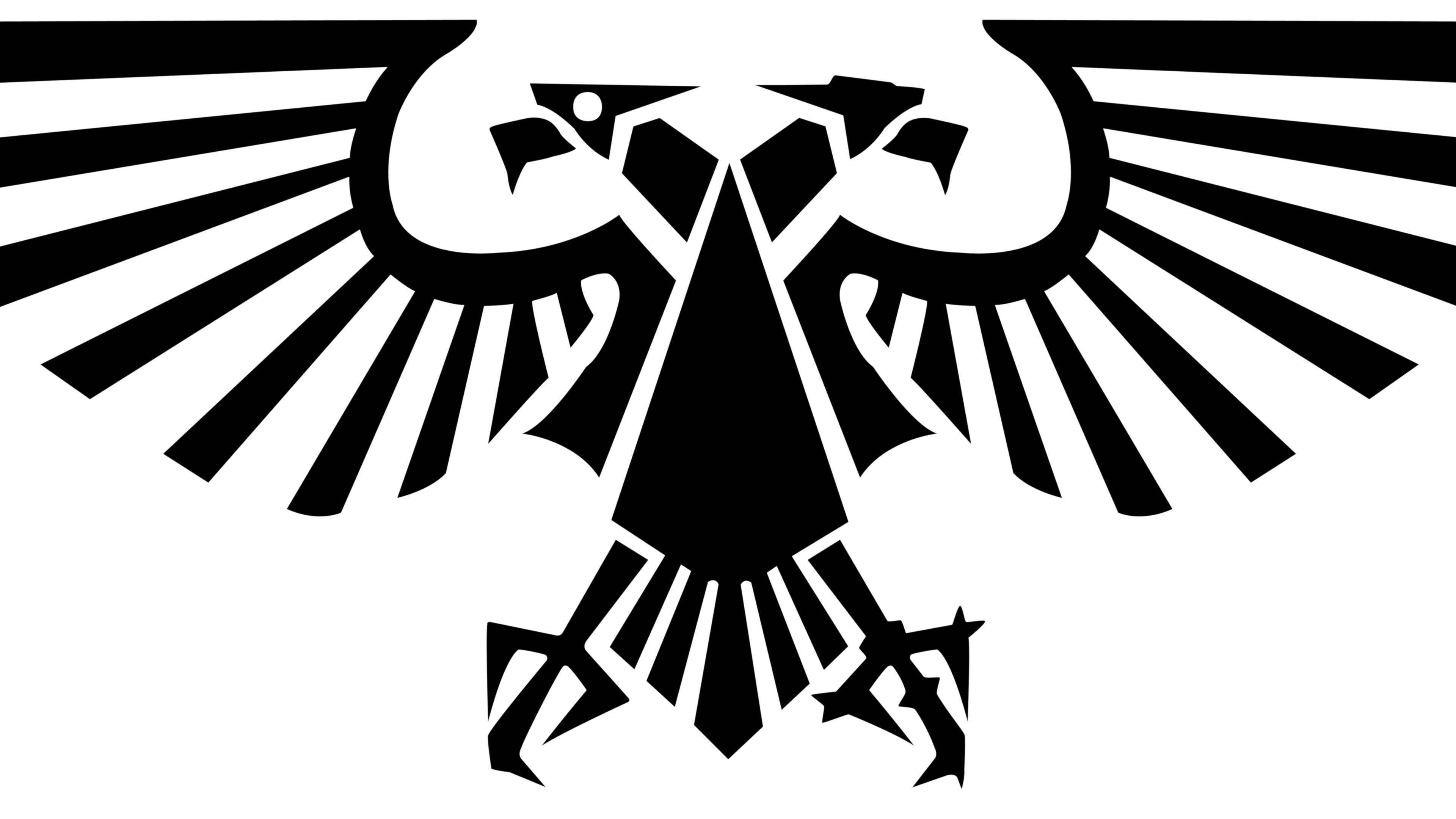 Download wallpaper Warhammer 40000, two-headed eagle, imperial eagle ...