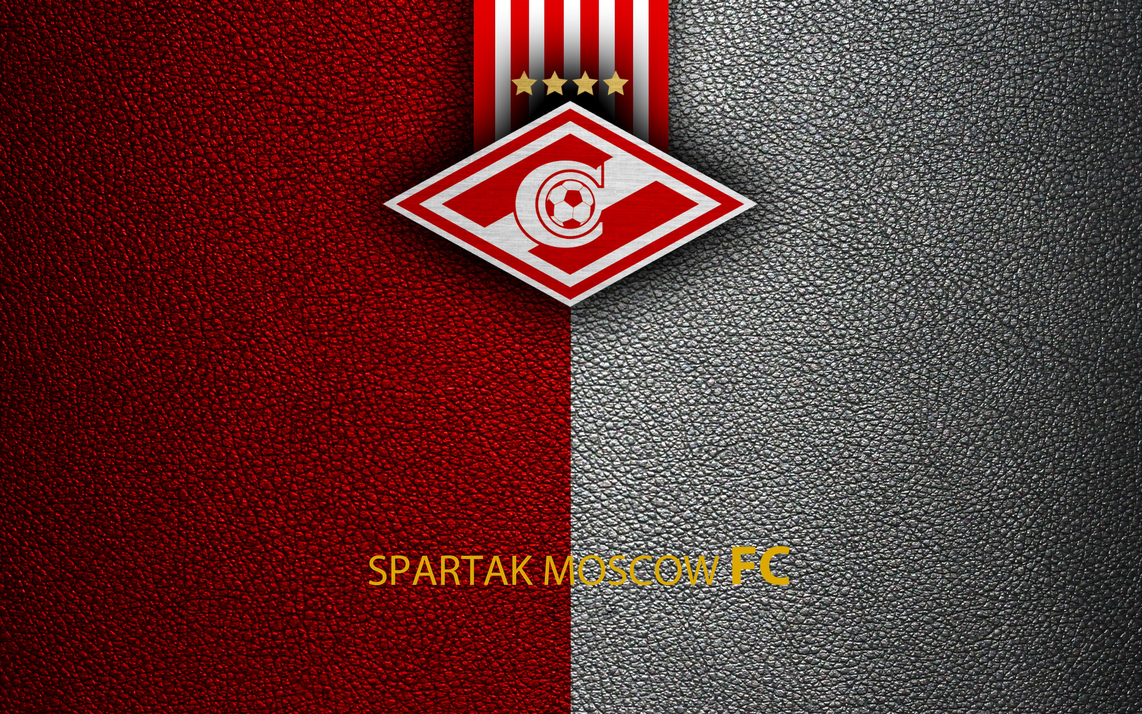HD wallpaper: Soccer, FC Spartak Moscow, Emblem, Logo
