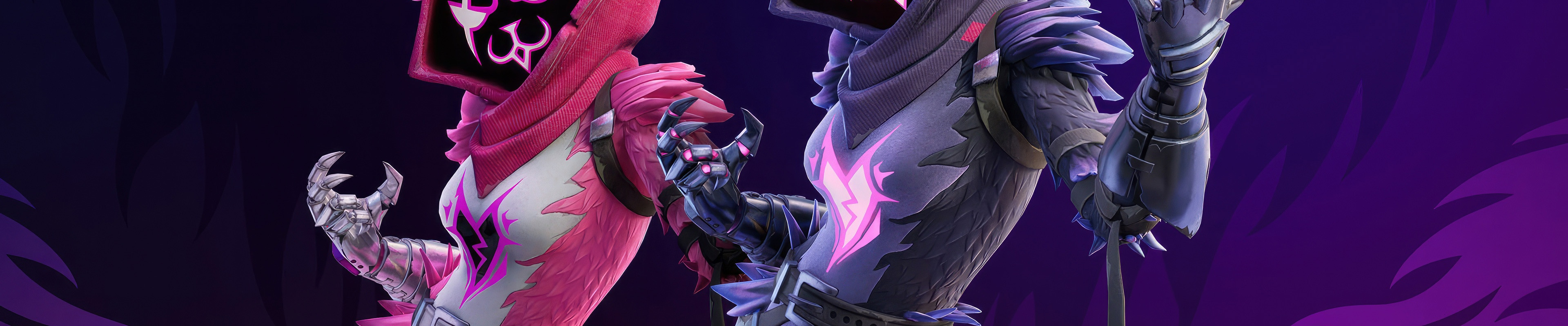 Download wallpaper raven, team, leader, fortnite, section games in  resolution 3840x800