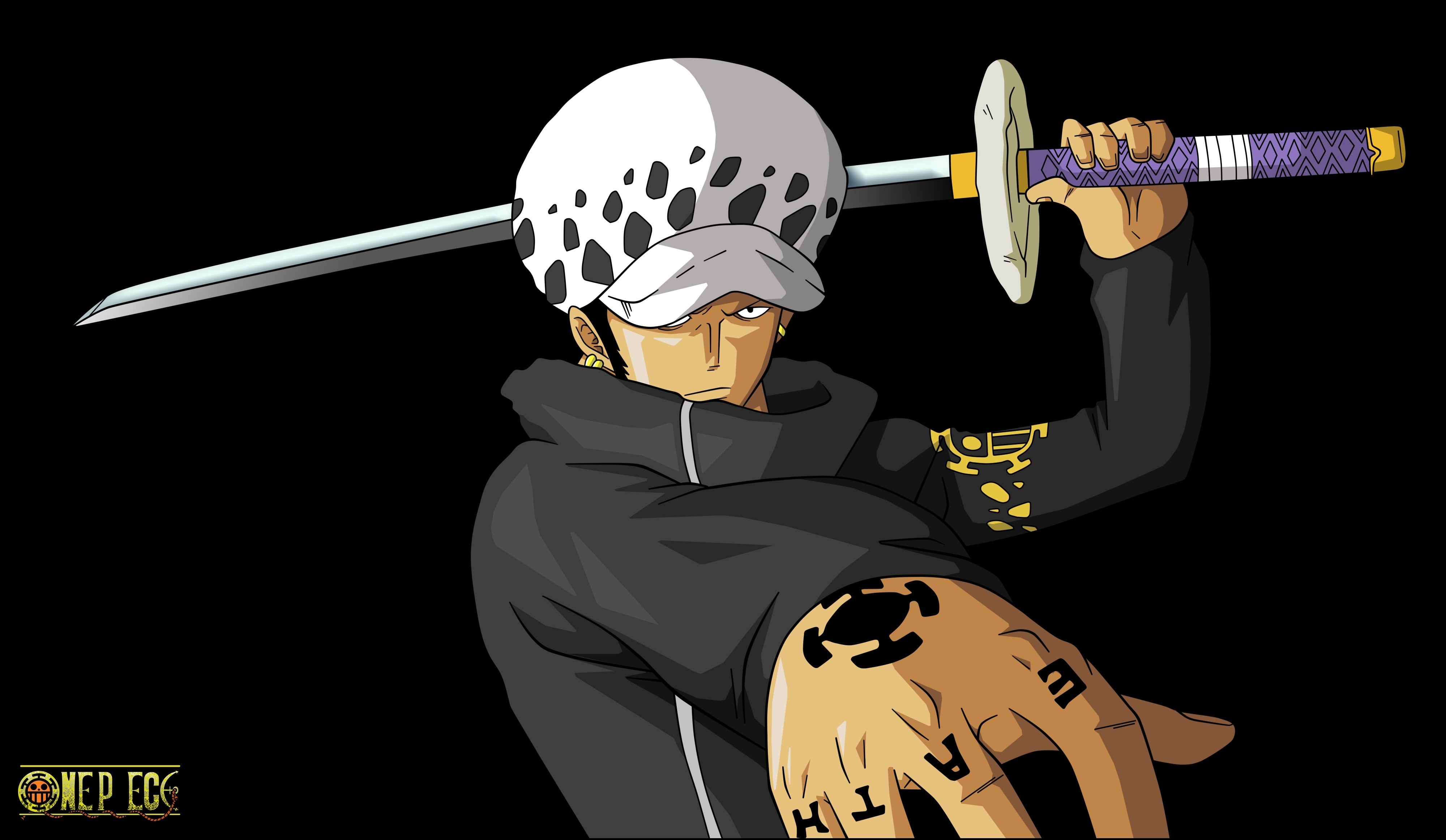 Download wallpaper sake, sword, game, One Piece, canon, sea, pirate,  weapon, section shonen in resolution 1400x1050